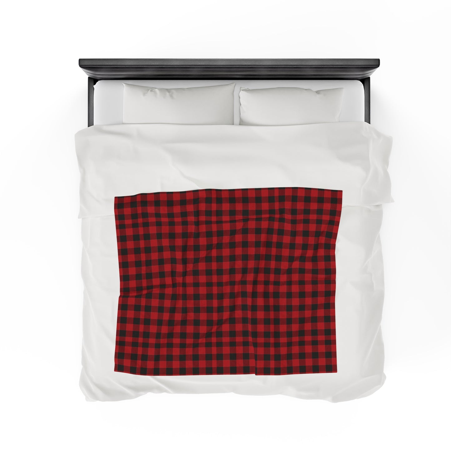 Plaid Christmas Blanket holiday blanket christmas movie watching blanket Merry christmas blanket Velveteen Plush Blanket
