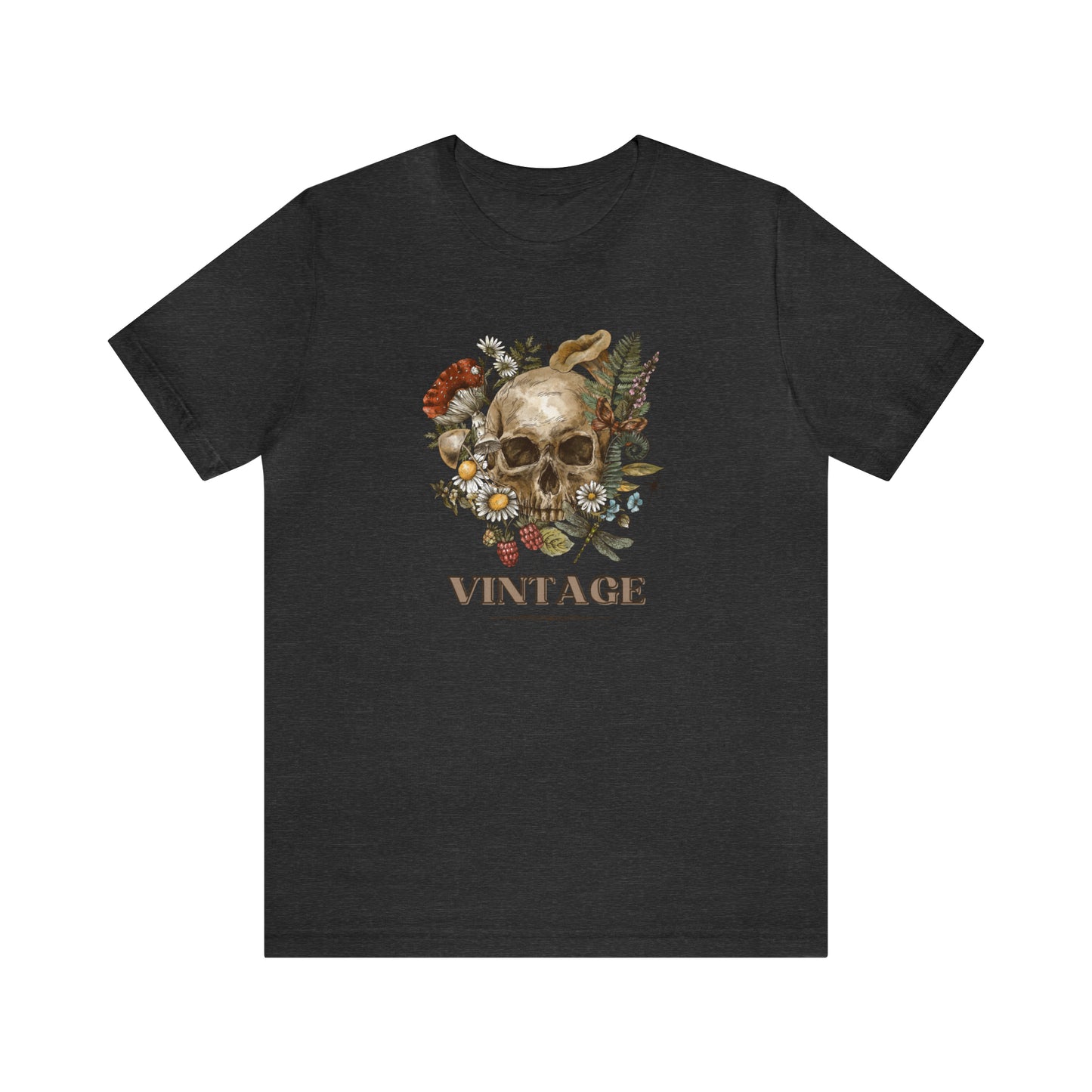 Vintage retro shirt skeleton head shirt Halloween tee Floral Shirt unisex Retro Themed vintage Gift christmas gift