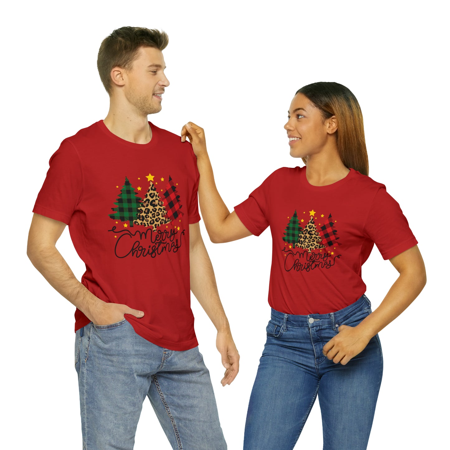 Festive AF shirt Pink Merry Bright Christmas Tshirt for Women Men Christmas Shirt Sweater Holiday Christmas gift for her gift for him Plaid