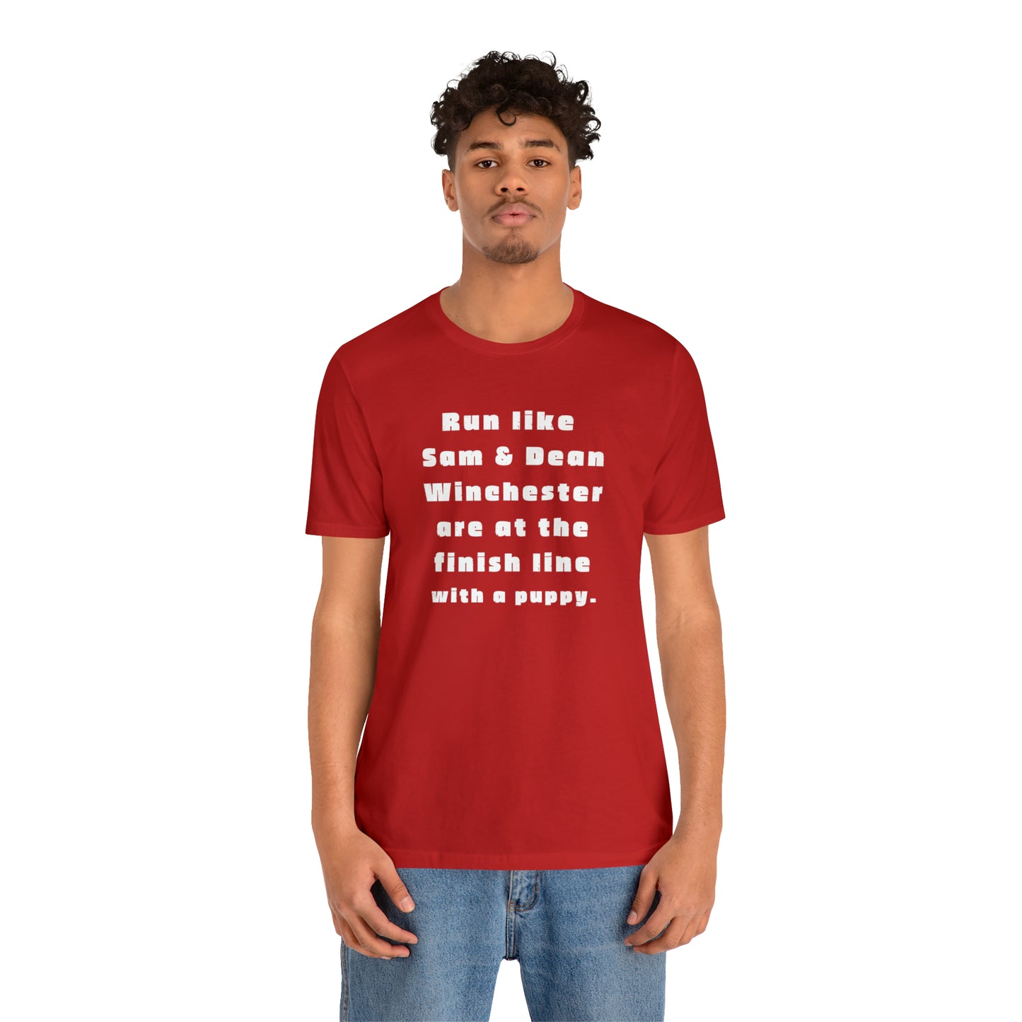 Winchester fans work out shirt Gym top sam and dean Tshirt Gift for her Gift for him Funny gift for her gift for him yoga Women's Tee