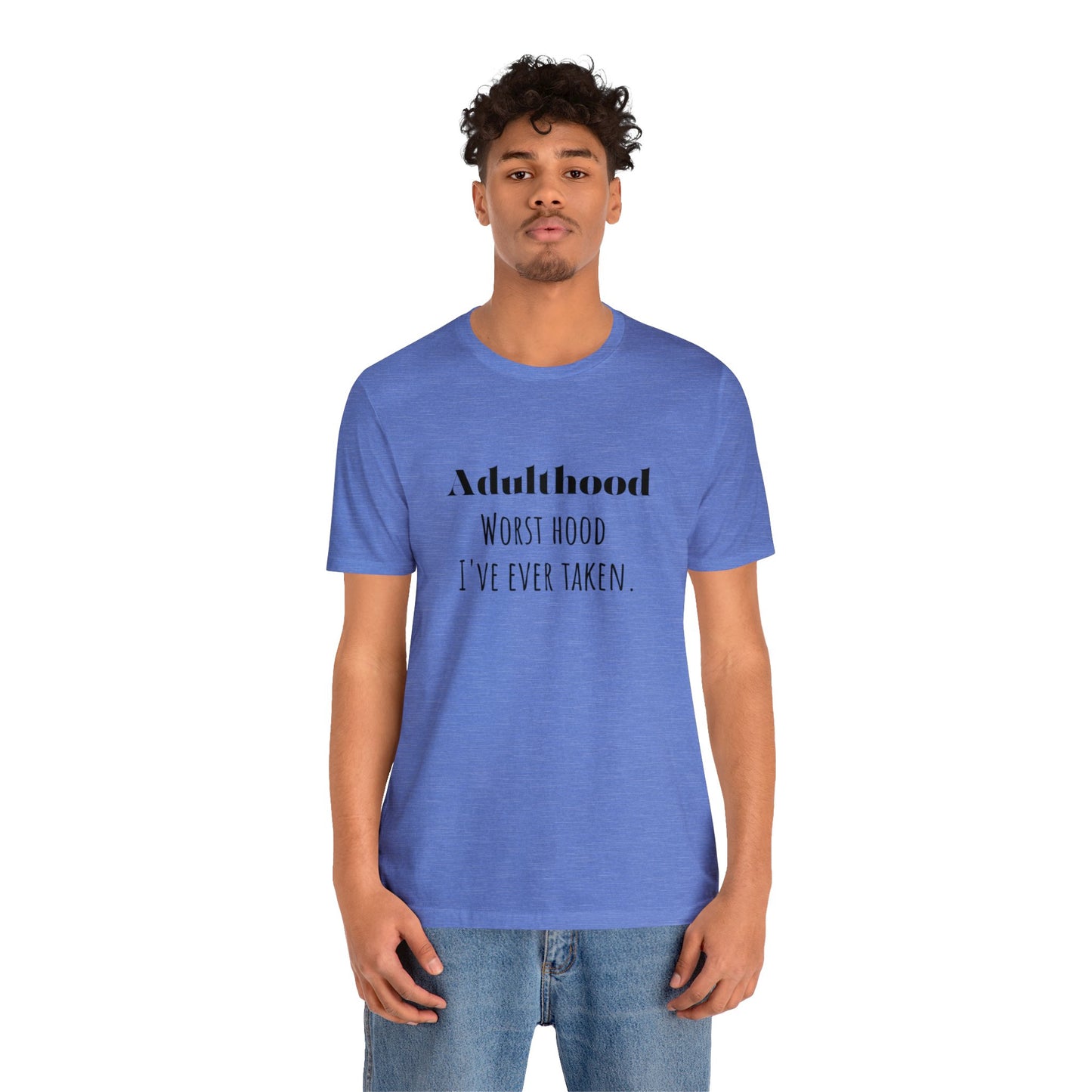 Adulthood shirt funny adulting shirt funny gift for her gift for him shirt Unisex Tee Retro T-Shirt best friend vacation shirt beach