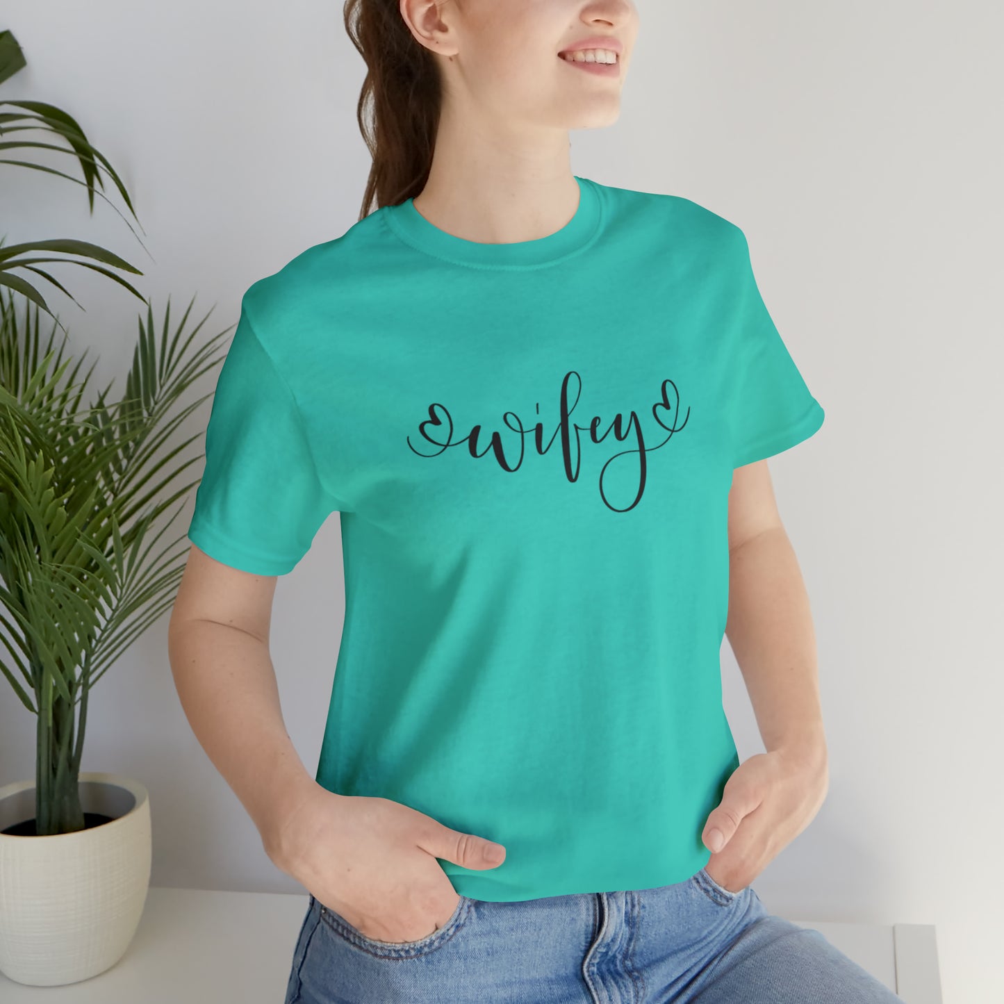 Wifey T-shirt, Wifey anniversary gift, Bridal party shirts, shower gift, Wife gift for her, Wifey Top, Wifey Sweater, Mrs clothes