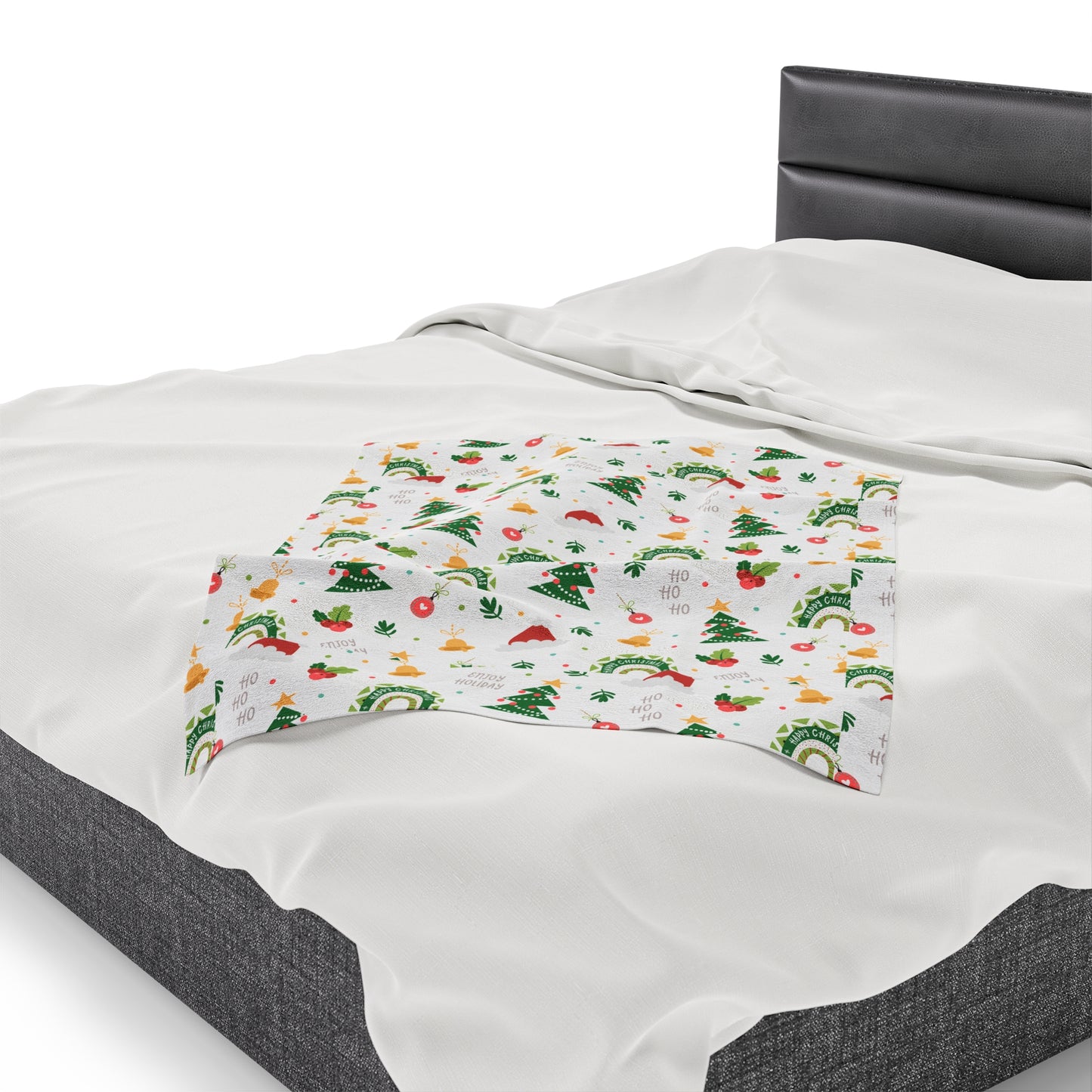Christmas Blanket holiday blanket christmas movie watching blanket Merry christmas blanket Velveteen Plush Blanket