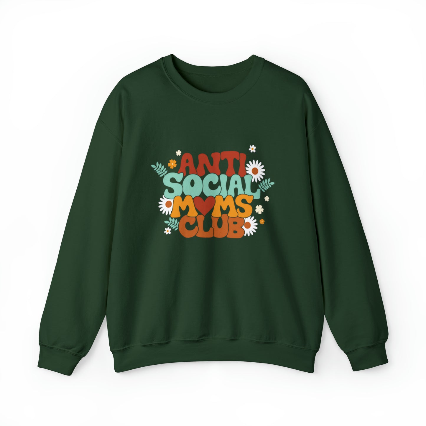 Anti social moms club sweatshirt, Mama Mother Mom sweatshirt, Gift for mom, Christmas gift for her,for him,Birthday gift for her