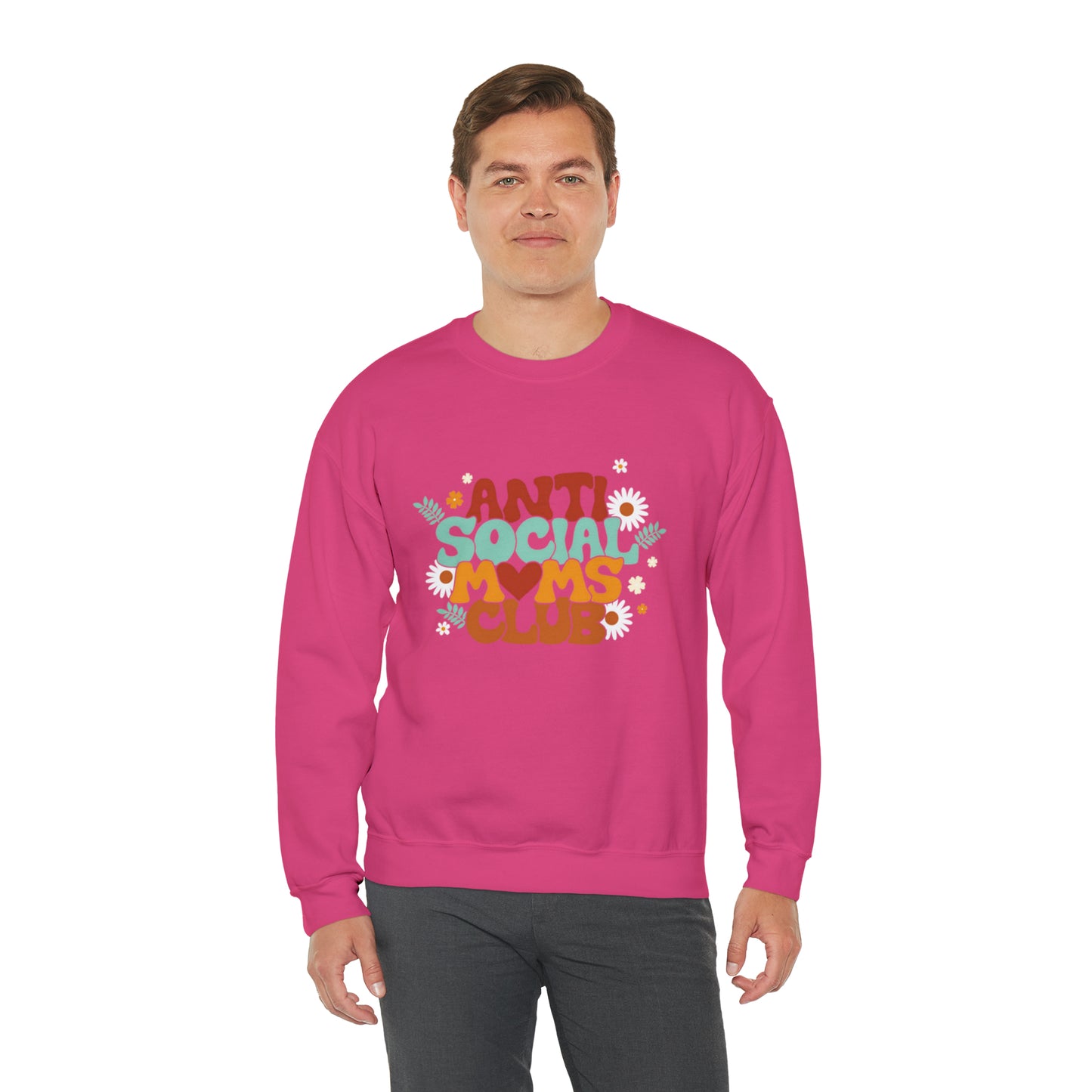 Anti social moms club sweatshirt, Mama Mother Mom sweatshirt, Gift for mom, Christmas gift for her,for him,Birthday gift for her