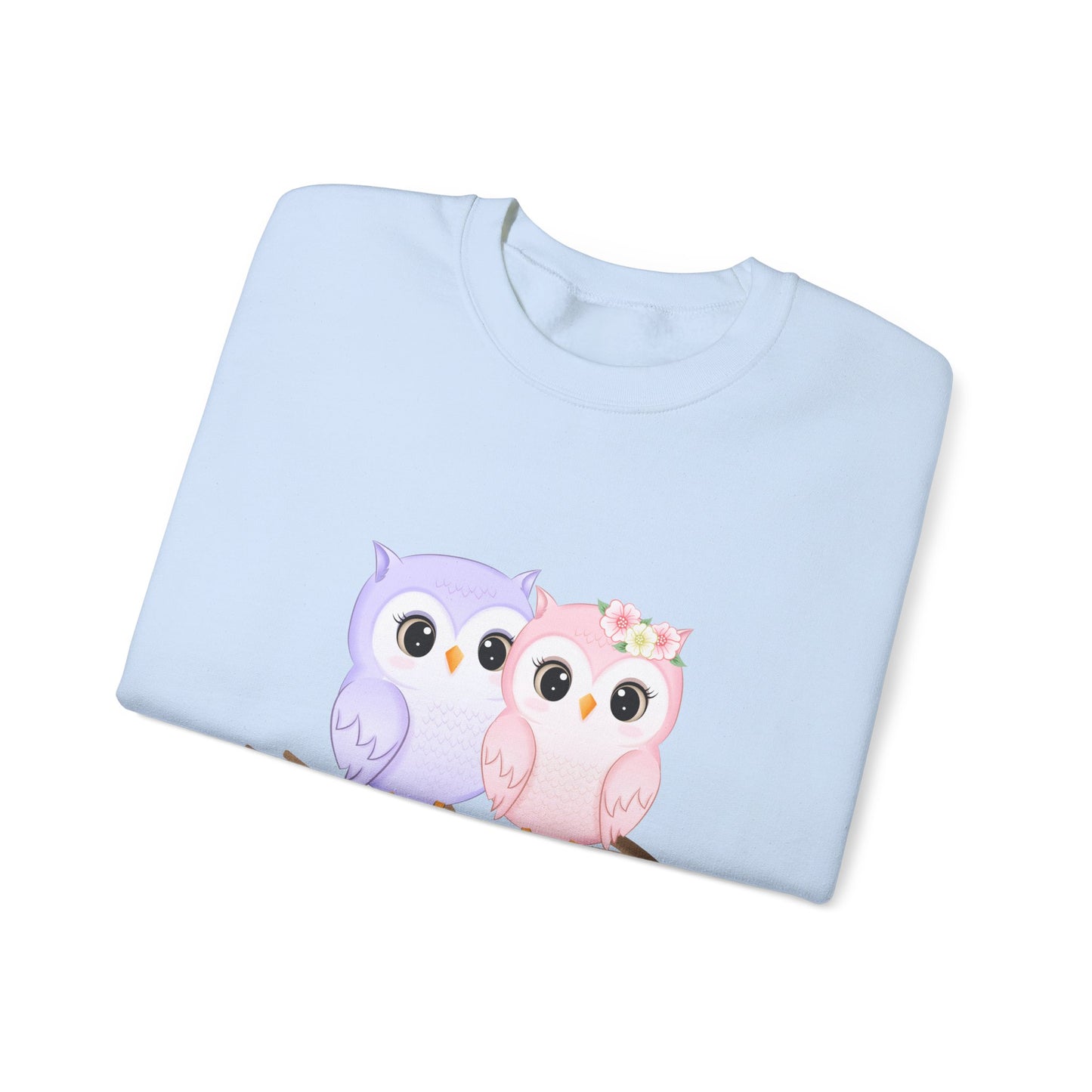 Owl Love sweater valentines Day sweatshirt valentines day shirt best friend gift for her Unisex owl sweater Love shirt unique holiday gift
