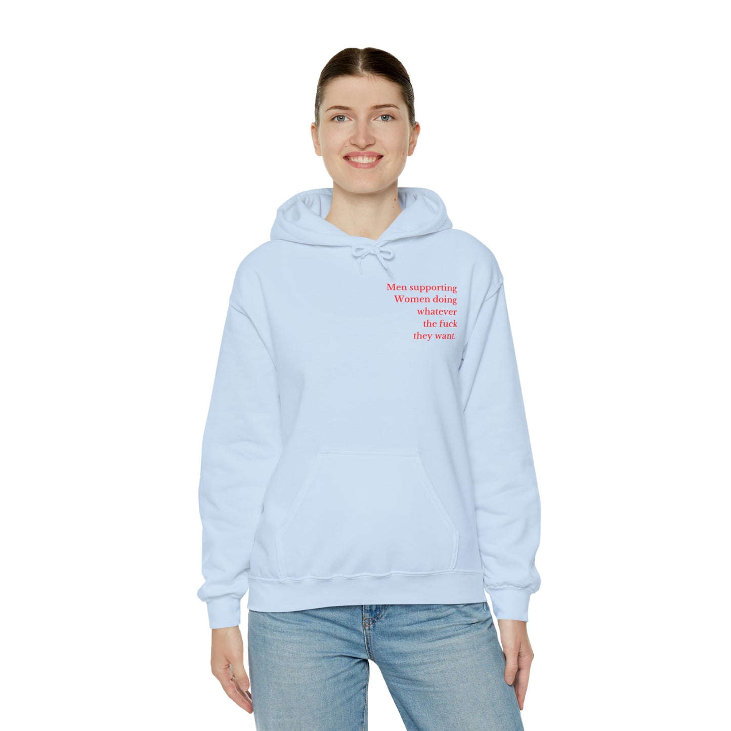 Men supporting women sweater birthday sweater Christmas gifts Sweatshirt Gift for him Gift