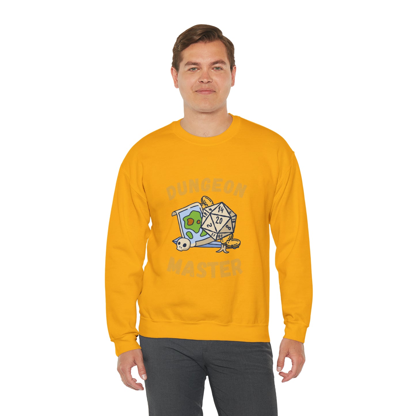 Dungeon Daddy sweatshirt, DnD Dungeon Dad Shirt,Fathers Day Gift,Bday or Xmas Gift, Dungeons and Dragons Clothing for HimChristmas gift