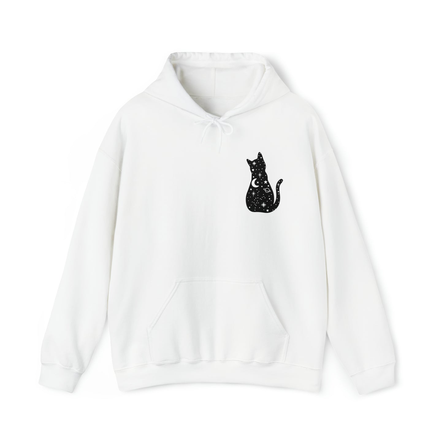 Halloween Sweatshirt Black Cat Shirt Halloween Sweater Halloween Cat Sweatshirt Gift for Cat Lover Gift Black Cat Gift for Cat Mom Gift Moon