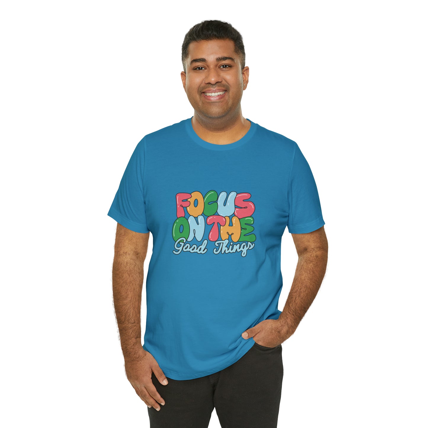 Focus on the good things shirt positive vibes shirt good vibes tee yogawear zen clothes bohemian top Women's Christmas gift for her for him