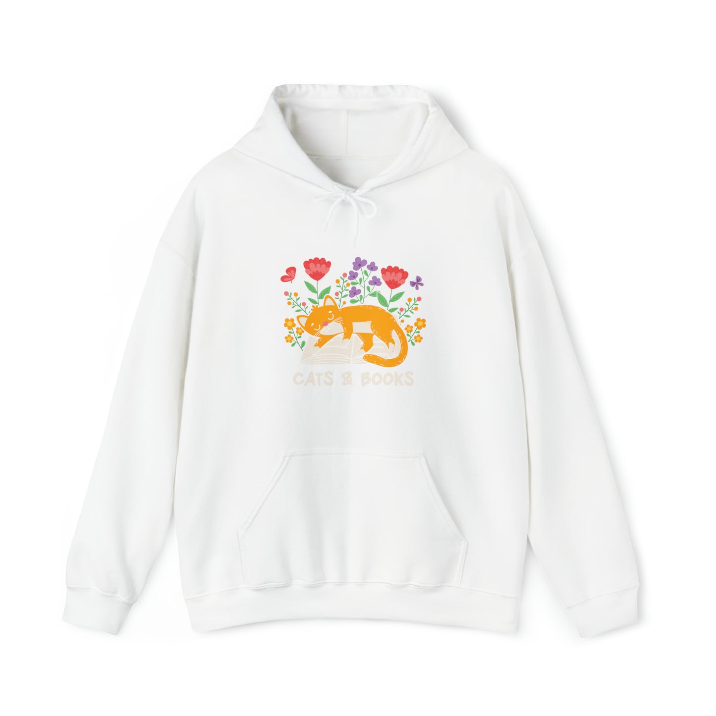 Cat Mom Shirt Cat Lover Tee Cute Book Cat Shirt Floral Book Shirt Book Lover Sweatshirt Reader Bookish Tee Cat Themed Gift For Women for men