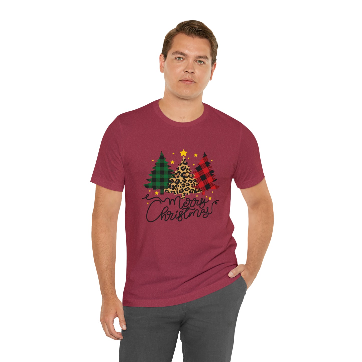 Festive AF shirt Pink Merry Bright Christmas Tshirt for Women Men Christmas Shirt Sweater Holiday Christmas gift for her gift for him Plaid