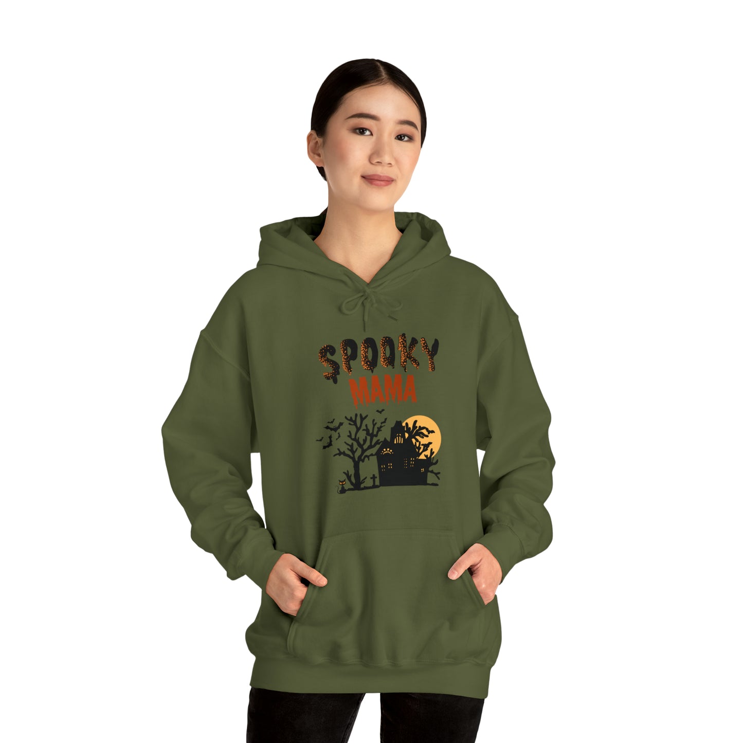 Spooky Mama Halloween Sweatshirt, spooky Ghostface Shirt, Funny Halloween Horror Shirt, Halloween Women's Sweatshirt, Halloween Tee, unisex