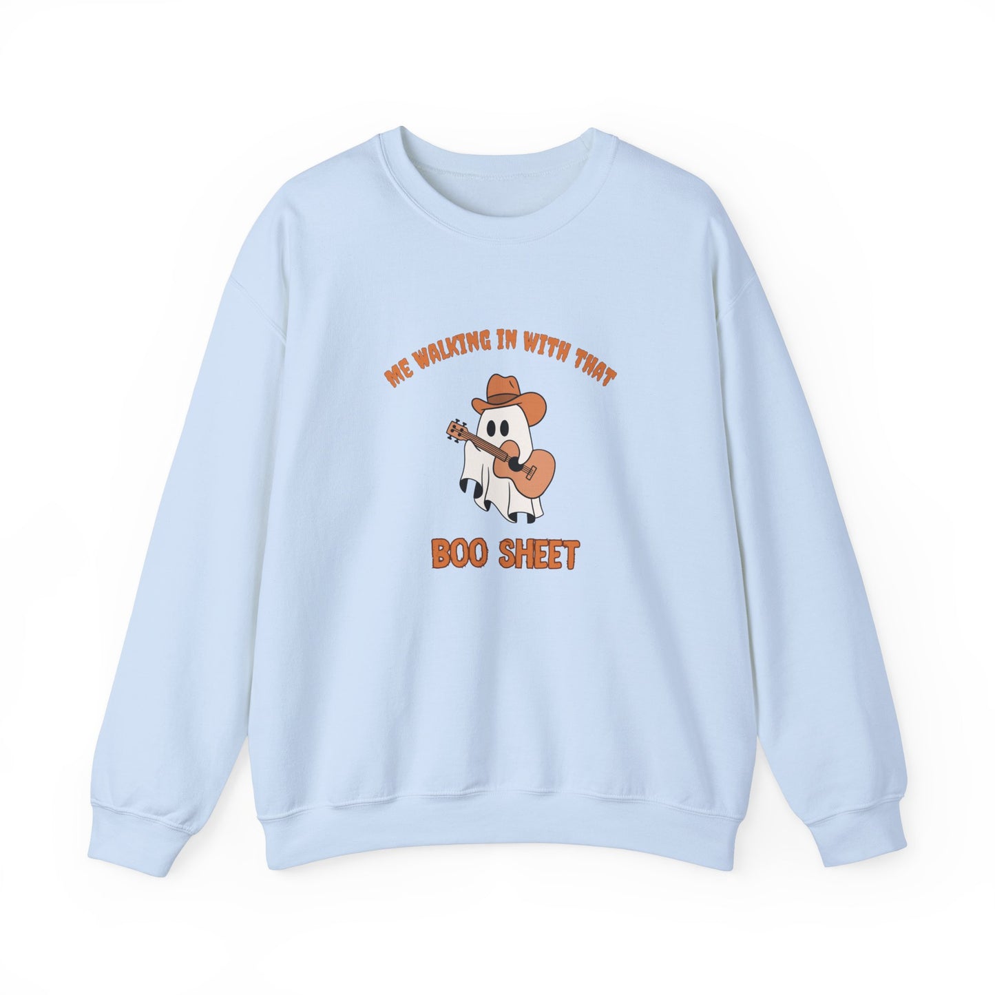 Funny Boo sheet sweater Halloween sweater ghost fallleaves sweater Halloween Sweatshirt shirt Era Tour sweater best friend gift Unisex gift