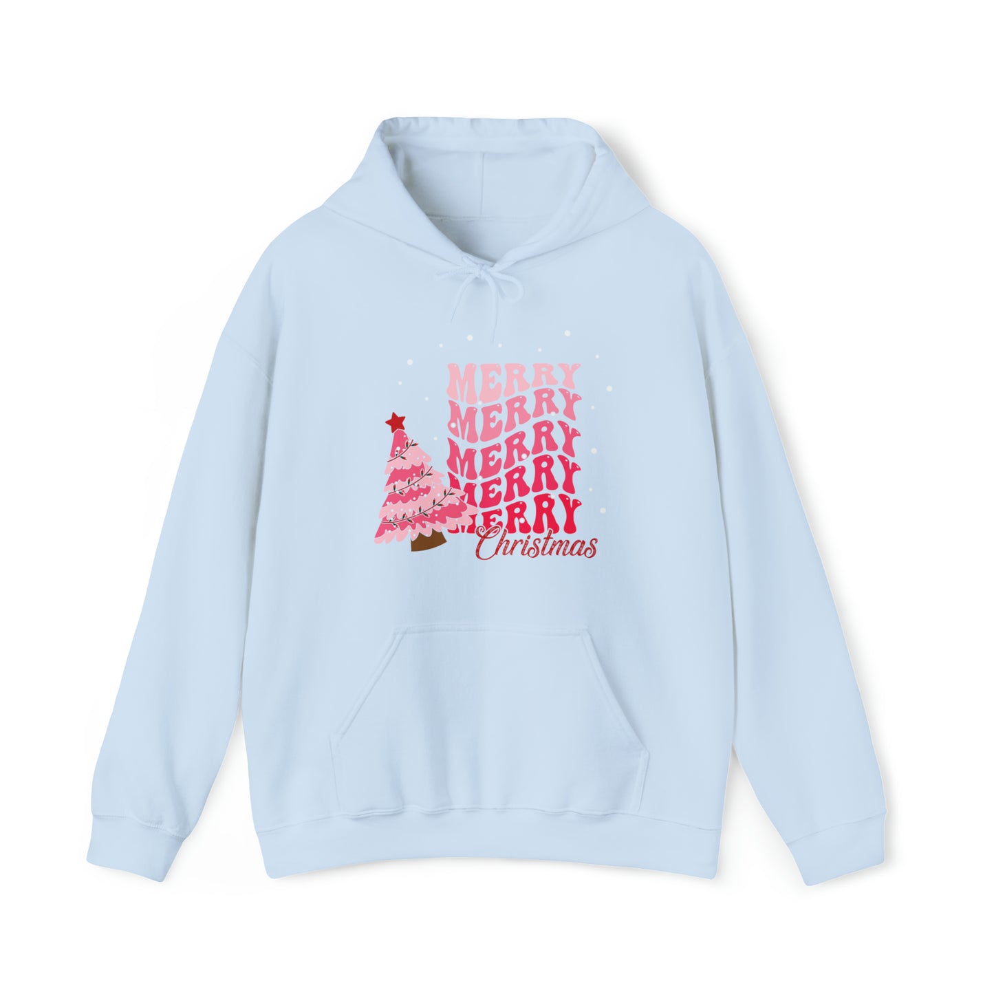 Festive AF hoodie blue Merry Bright Christmas Sweatshirt for Women Men Christmas Sweater Holiday Christmas gift for her gift for him