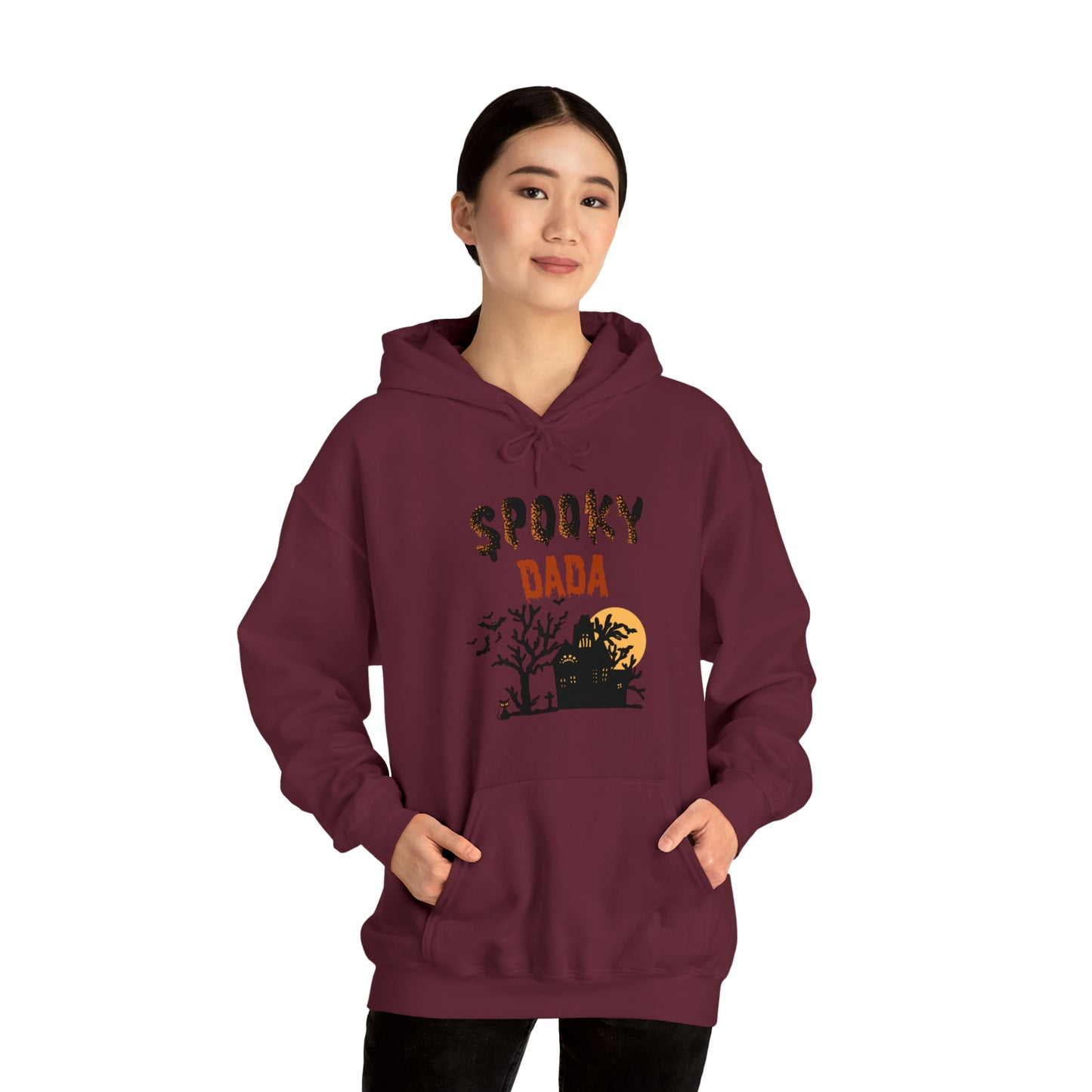 Spooky Dad Halloween Sweatshirt, Daddy haunted house sweatshirt Funny Halloween Horror sweater Halloween Sweatshirt, Halloween Tee, unisex