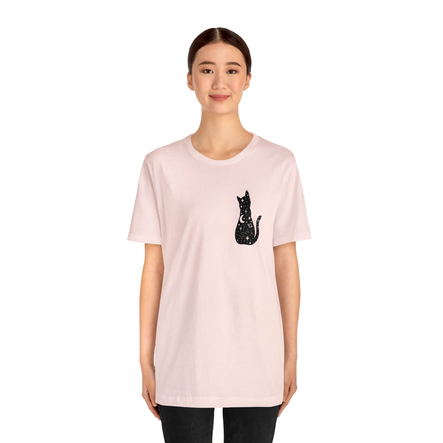 Cat Halloween shirt Witches Halloween T shirt Halloween Sweater Christmas Gift for Cat Lover Gift, Black Cat Gift for Cat Mom Gift moon