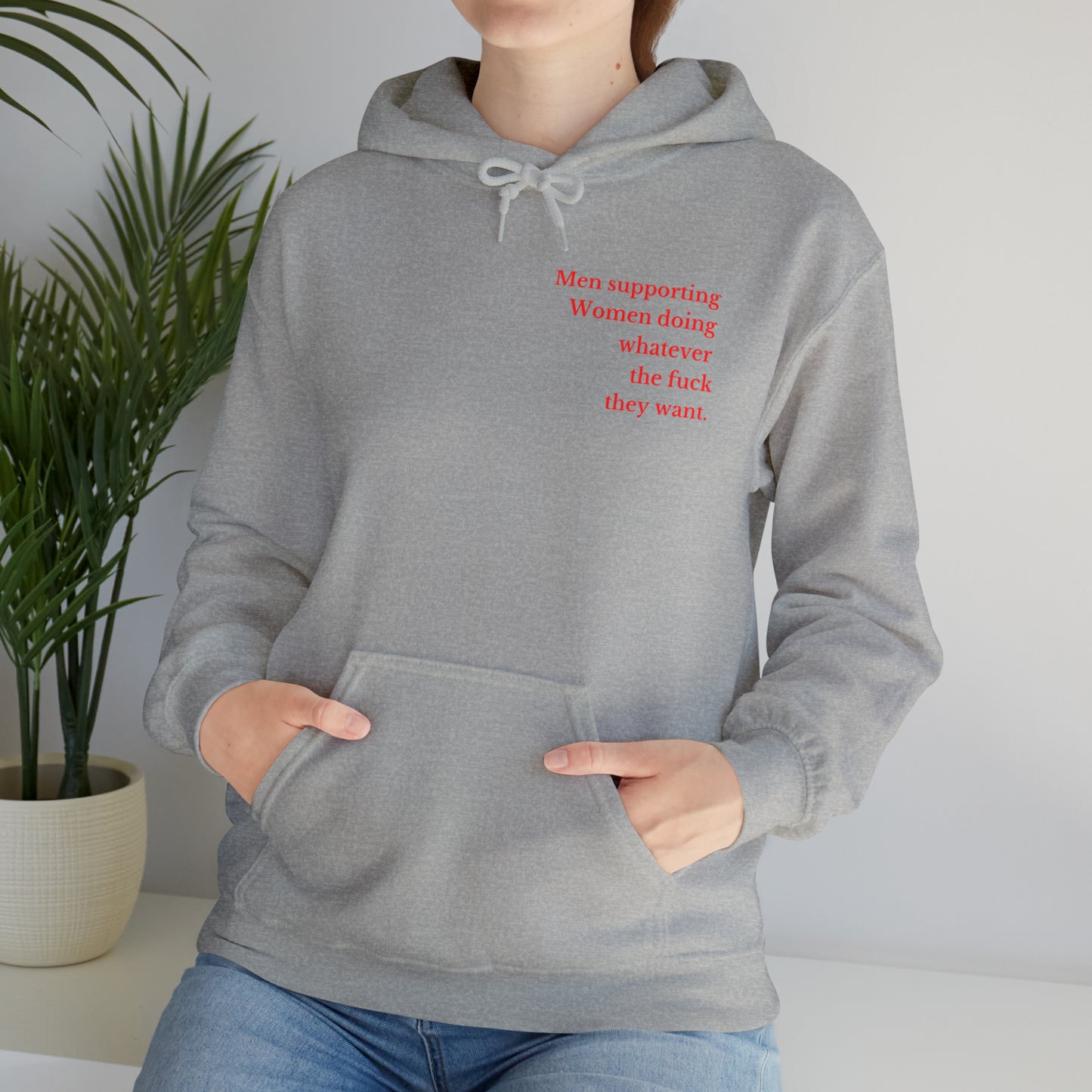 Men supporting women sweater birthday sweater Christmas gifts Sweatshirt Gift for him Gift
