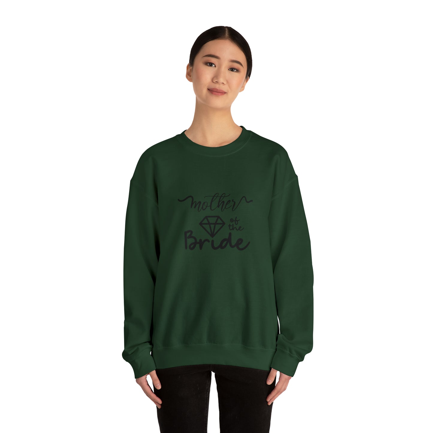 Mother of the bride sweatshirt, wedding attire, gift for Mom, bridal party clothes, yoga wear for her, for him,Birthday gift for her