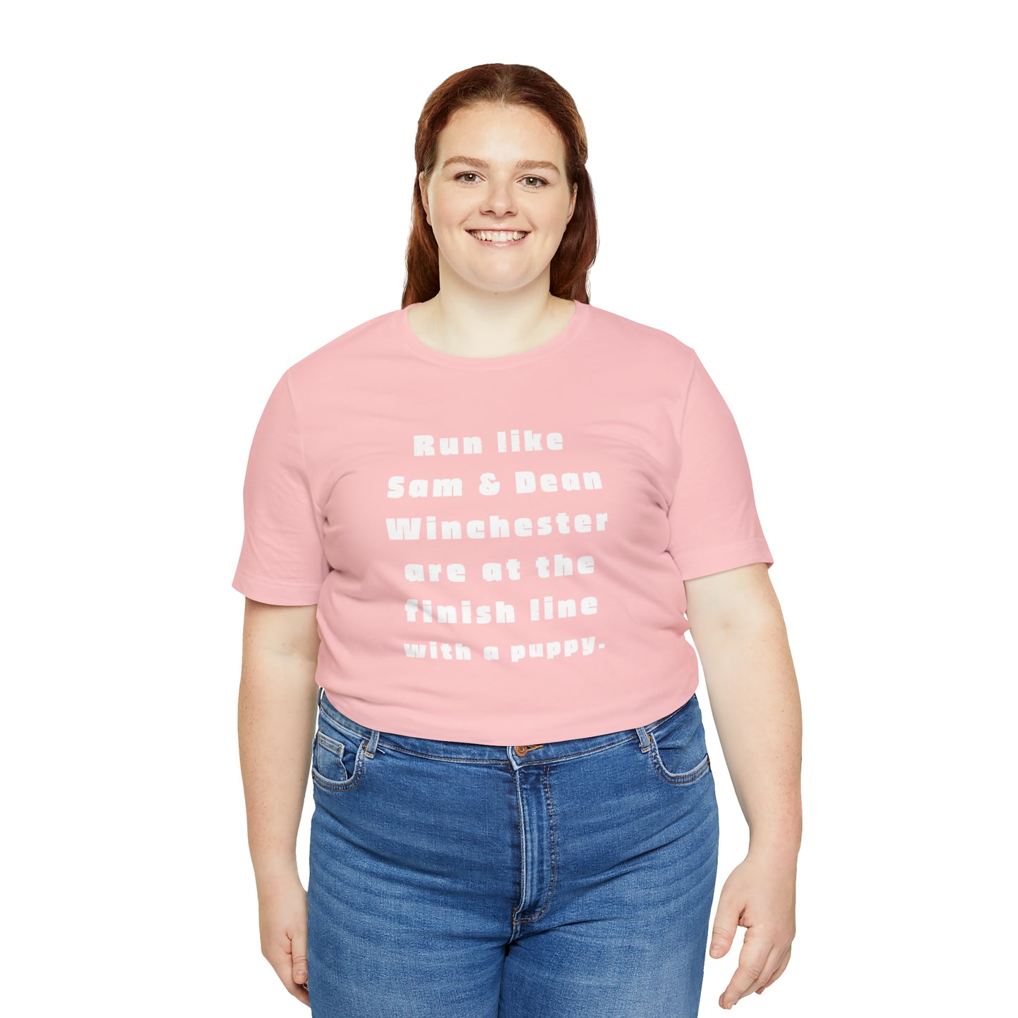 Winchester fans work out shirt Gym top sam and dean Tshirt Gift for her Gift for him Funny gift for her gift for him yoga Women's Tee