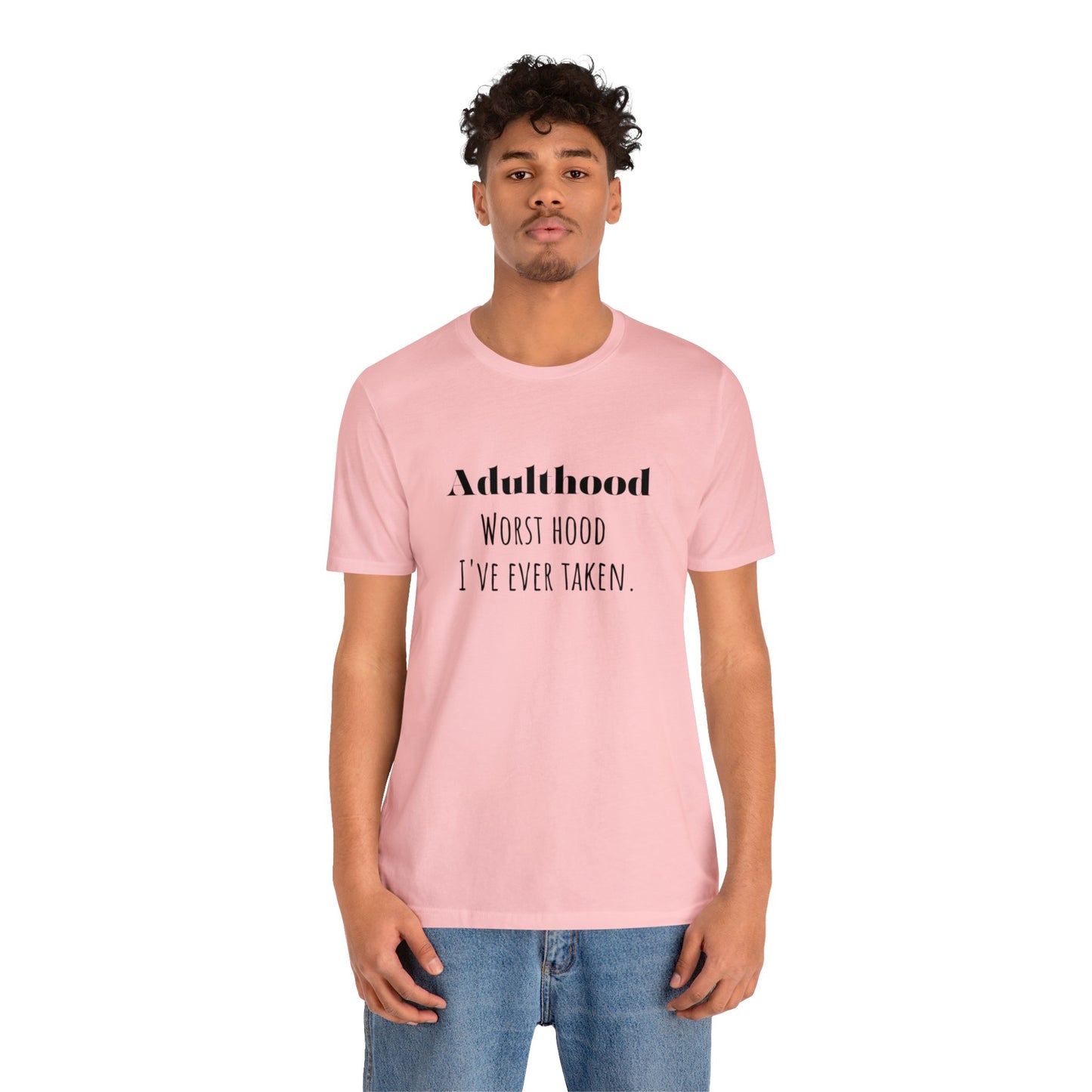 Adulthood shirt funny adulting shirt funny gift for her gift for him shirt Unisex Tee Retro T-Shirt best friend vacation shirt beach