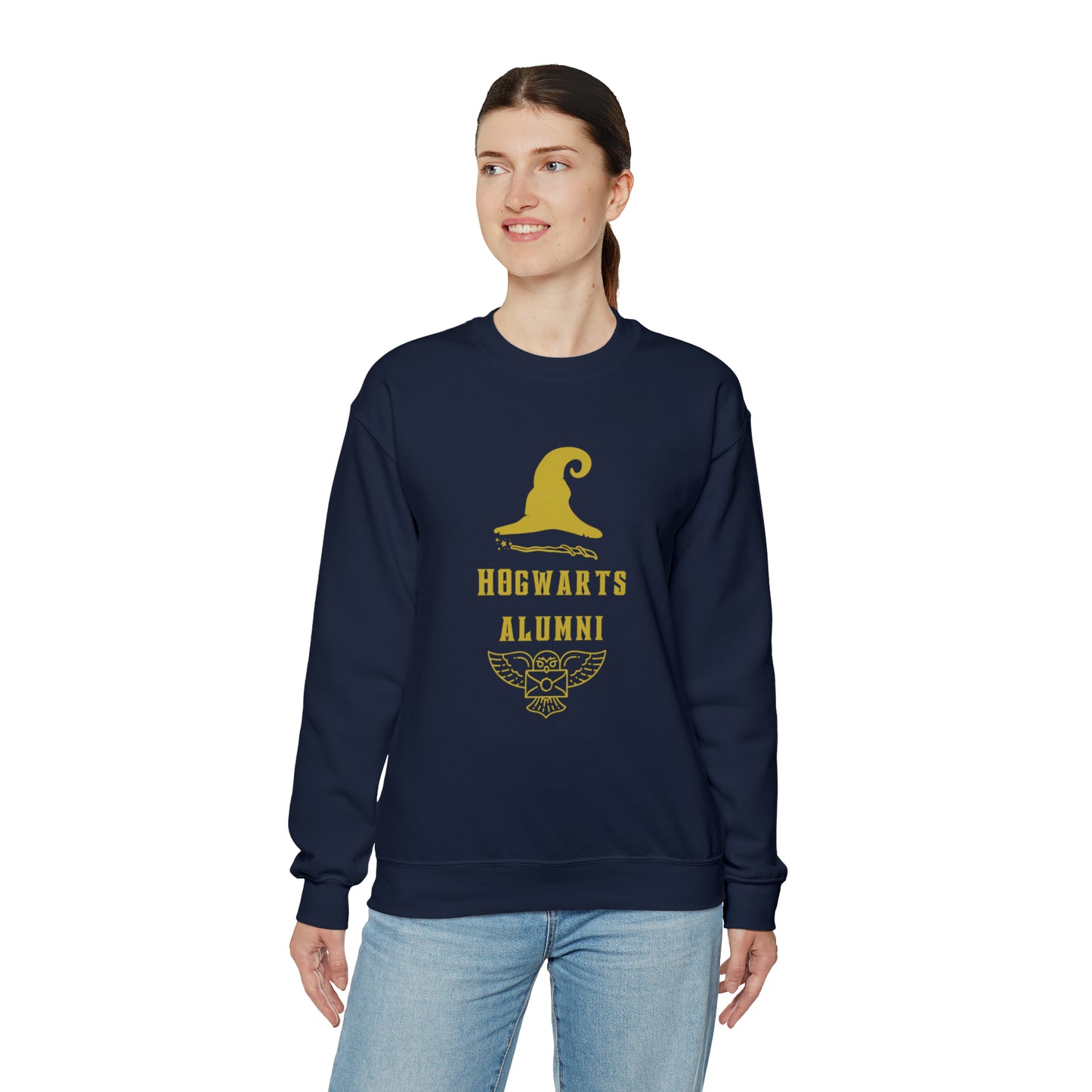 Hogwarts Alumni gift Mischief Manager Hogwarts sweater carry a wand sweatshirt Halloween sweater Universal Studios Christmas unisex gift