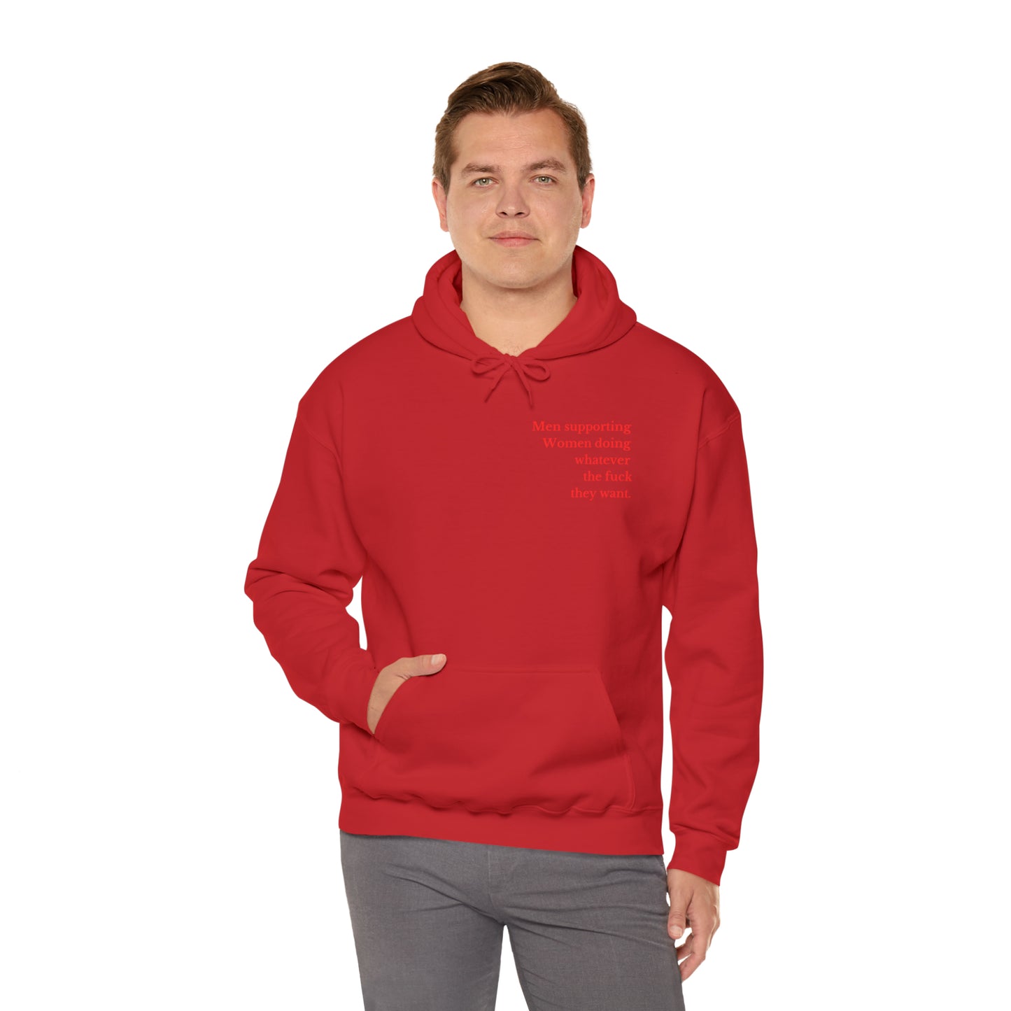 Men supporting women sweater birthday sweater Christmas gifts Sweatshirt Gift for him Gift