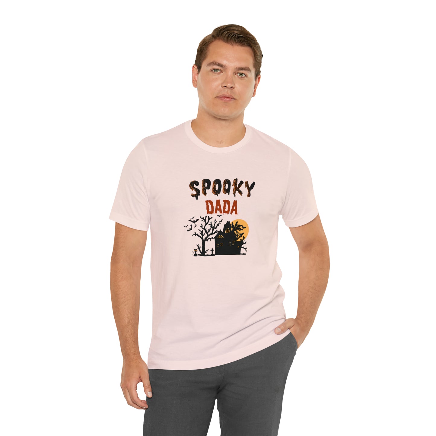 Spooky Dada Halloween shirt Dad trick or treat ghost Halloween tshirt Halloween Sweatshirt Daddy Spooky Season T Shirt Christmas gift