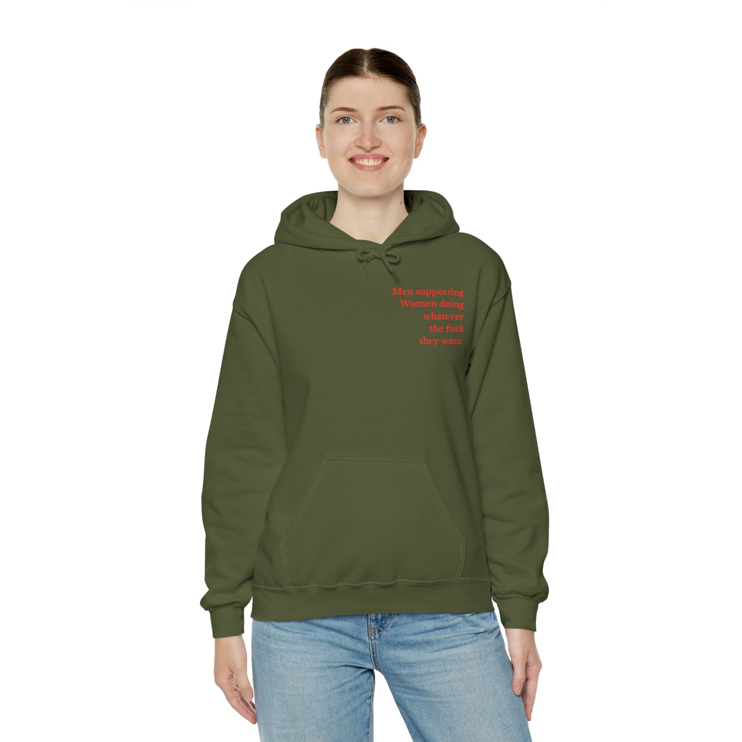 Men supporting women sweater birthday sweater Christmas gifts Sweatshirt Gift for him Gift