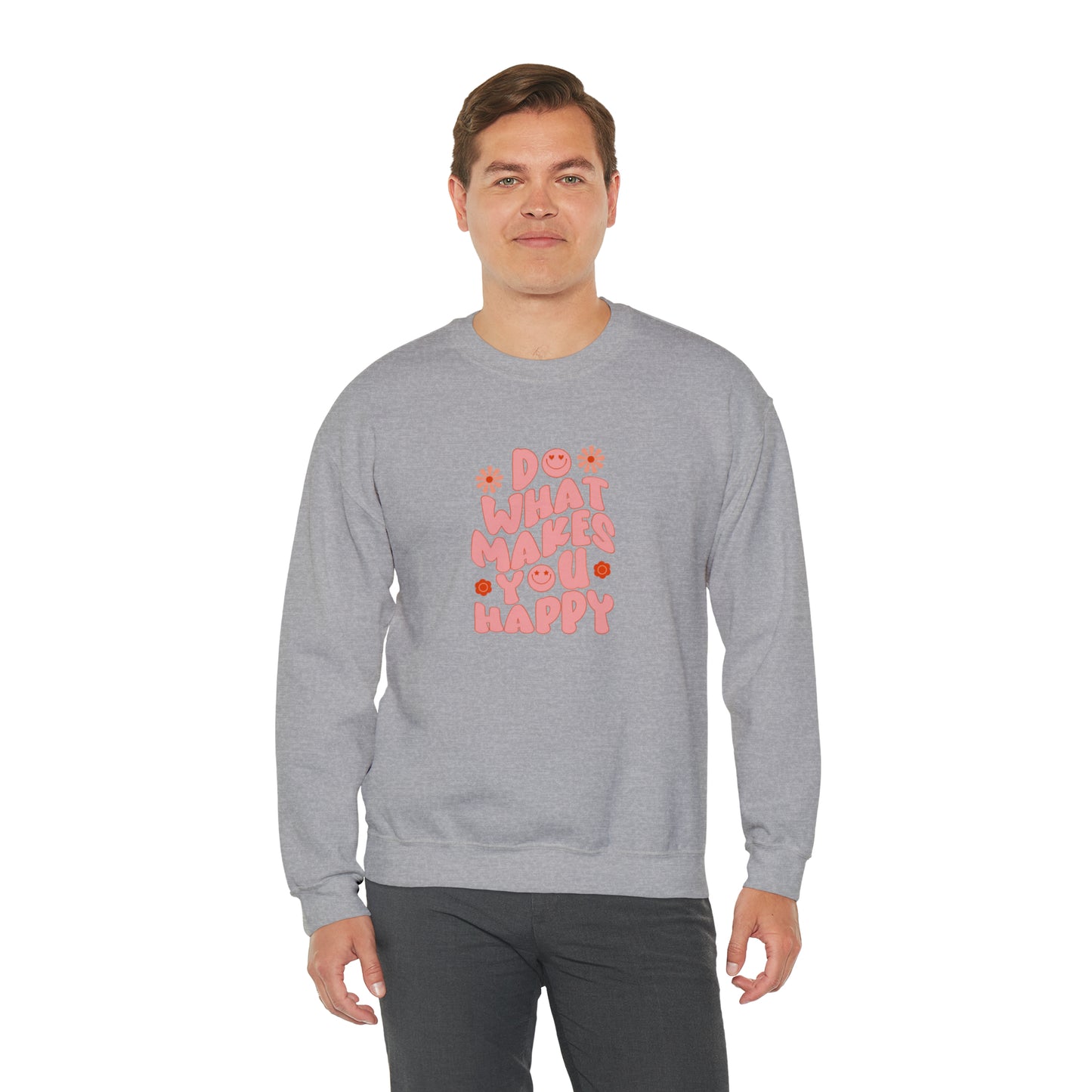 Do what makes you happy Sweatshirt, Teach love inspire sweater, Teacher mode shirt, Christmas Sweater, Christmas Crewneck, Holiday gift