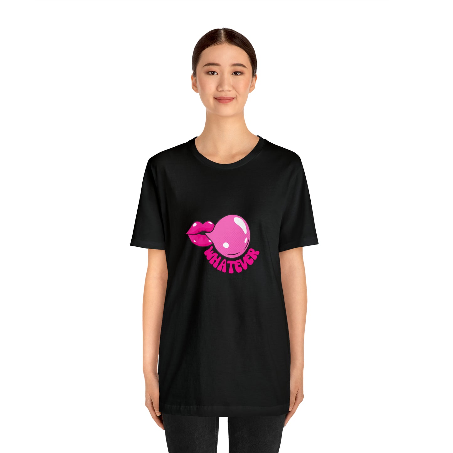 Whatever bubblegum T-Shirt Aesthetic Shirt Trendy Shirt Shirt With Words On Back Positive Gift for him Gift for her boho shirt hippie soul