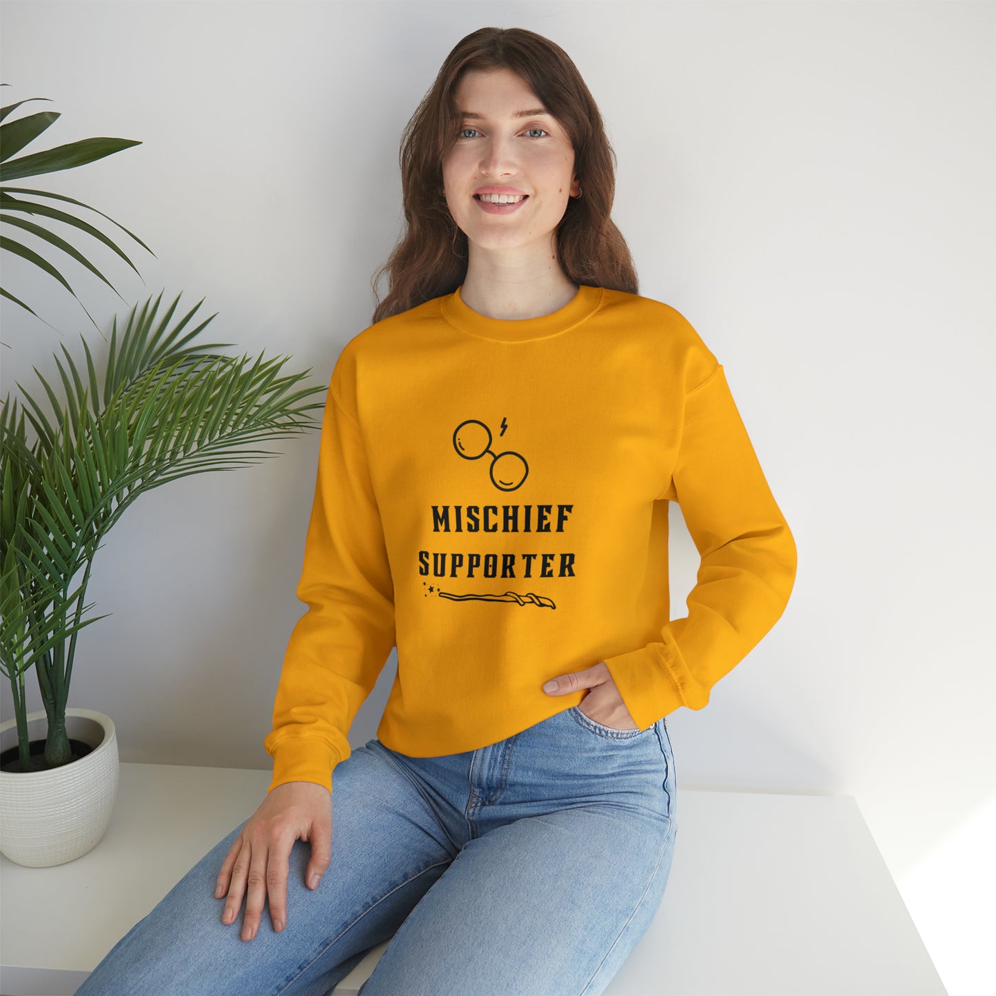 Mischief Manager Hogwarts Alumni sweatshirt, Universal Studios Shirts, wizard House School Merry Christmas gift for her gift for him sweater