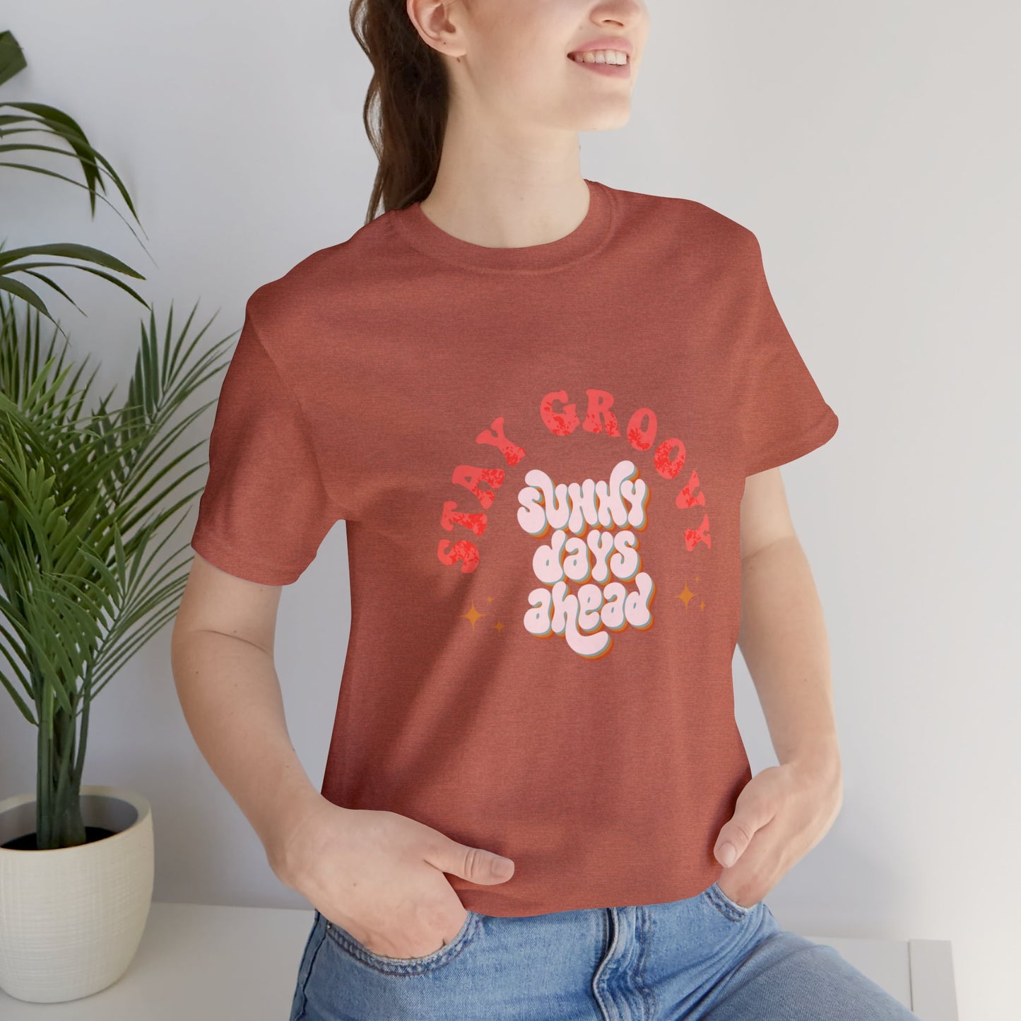 Feeling Good Retro shirt Unisex Tee choose happy Retro Shirt Retro Feeling Good T Shirt stay groovy T-Shirt best friend vacation shirt beach