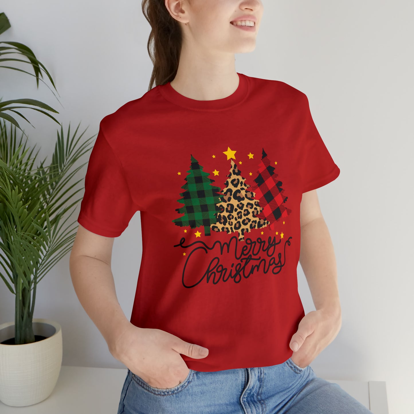 Festive AF shirt Pink Merry Bright Christmas Tshirt for Women Men Christmas Shirt Sweater Holiday Christmas gift for her gift for him Plaid