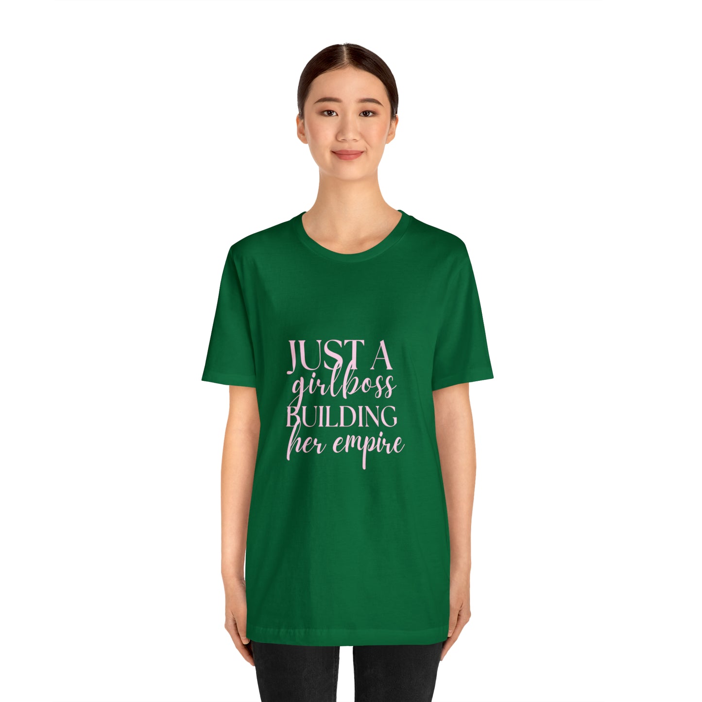 Girlboss shirt, Just a girlboss building her empire tee, Bossbabe sweater, entrepreneur Unisex shirt, vacation shirt, best friend