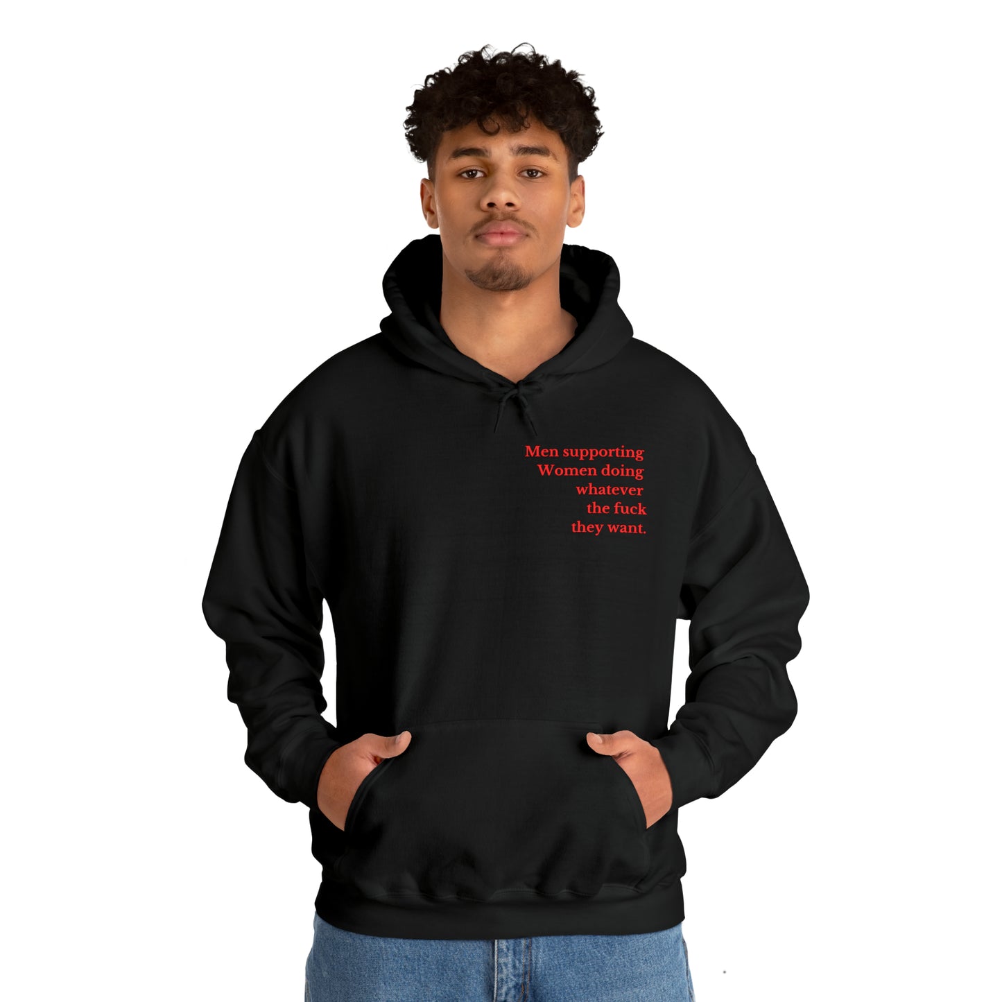 Men supporting women sweater birthday sweater Christmas gifts Sweatshirt Gift for him Gift