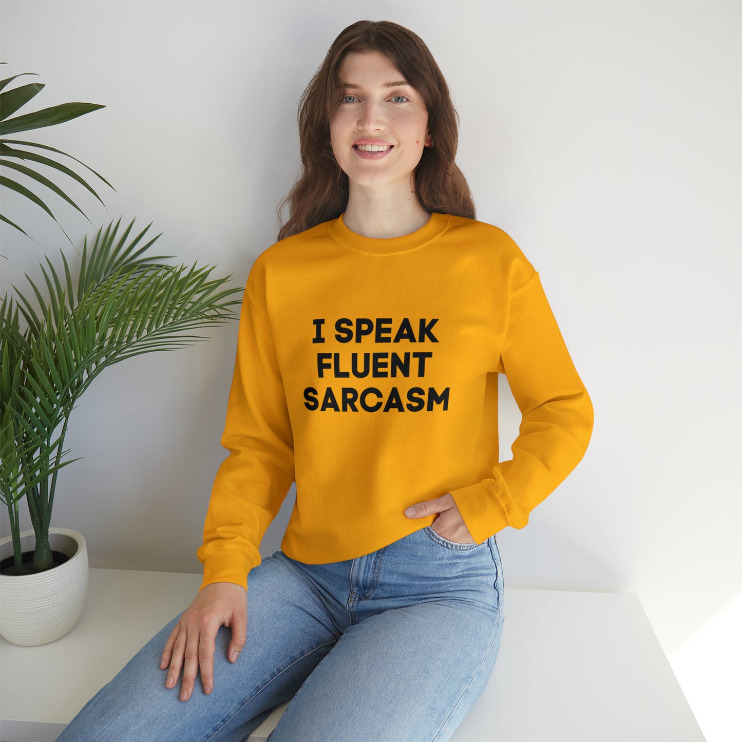 I Speak fluent sarcasm sweatshirt funny teacher shirt mom hoodie Boss lady shirt gift for her gift for him mothers day gift unisex christmas