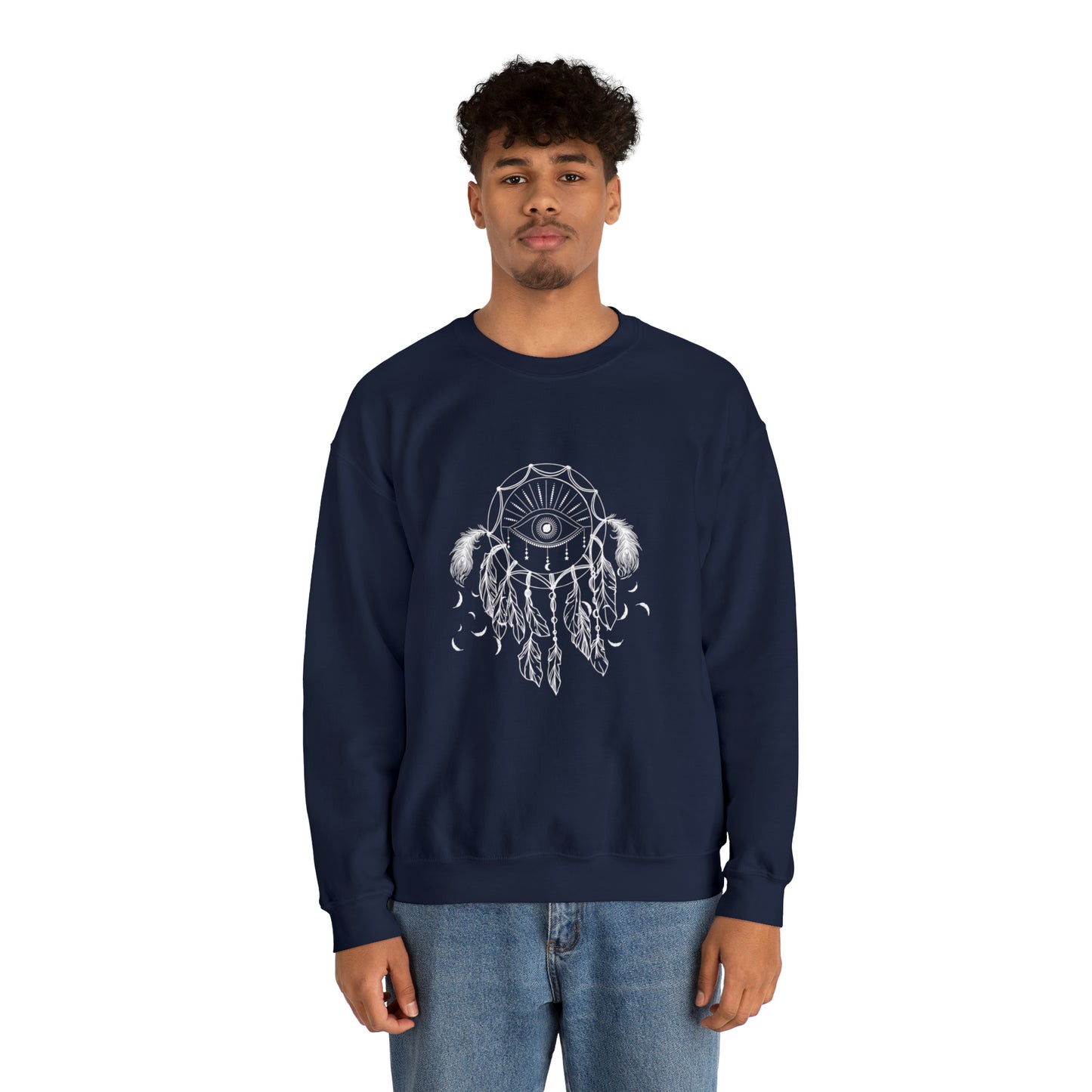 Dreamcatcher sweater third eye sweater birthday spiritual clothes yogawear birthday gift gift for her gift for him Christmas gift
