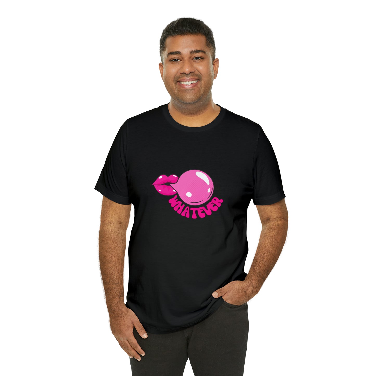 Whatever bubblegum T-Shirt Aesthetic Shirt Trendy Shirt Shirt With Words On Back Positive Gift for him Gift for her boho shirt hippie soul