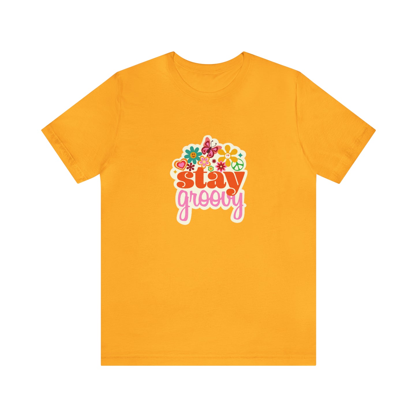 Stay Groovy t-shirt, Hippie shirt, good vibes shirt, summer fun style gift,travel shirt,best friend trip vacation trip