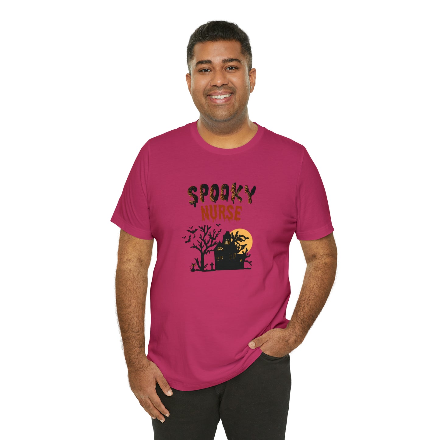 Spooky Nurse Halloween shirt, Nurse trick or treat ghost Halloween tshirt,Halloween Sweatshirt,Spooky Season T Shirt,Christmas gift