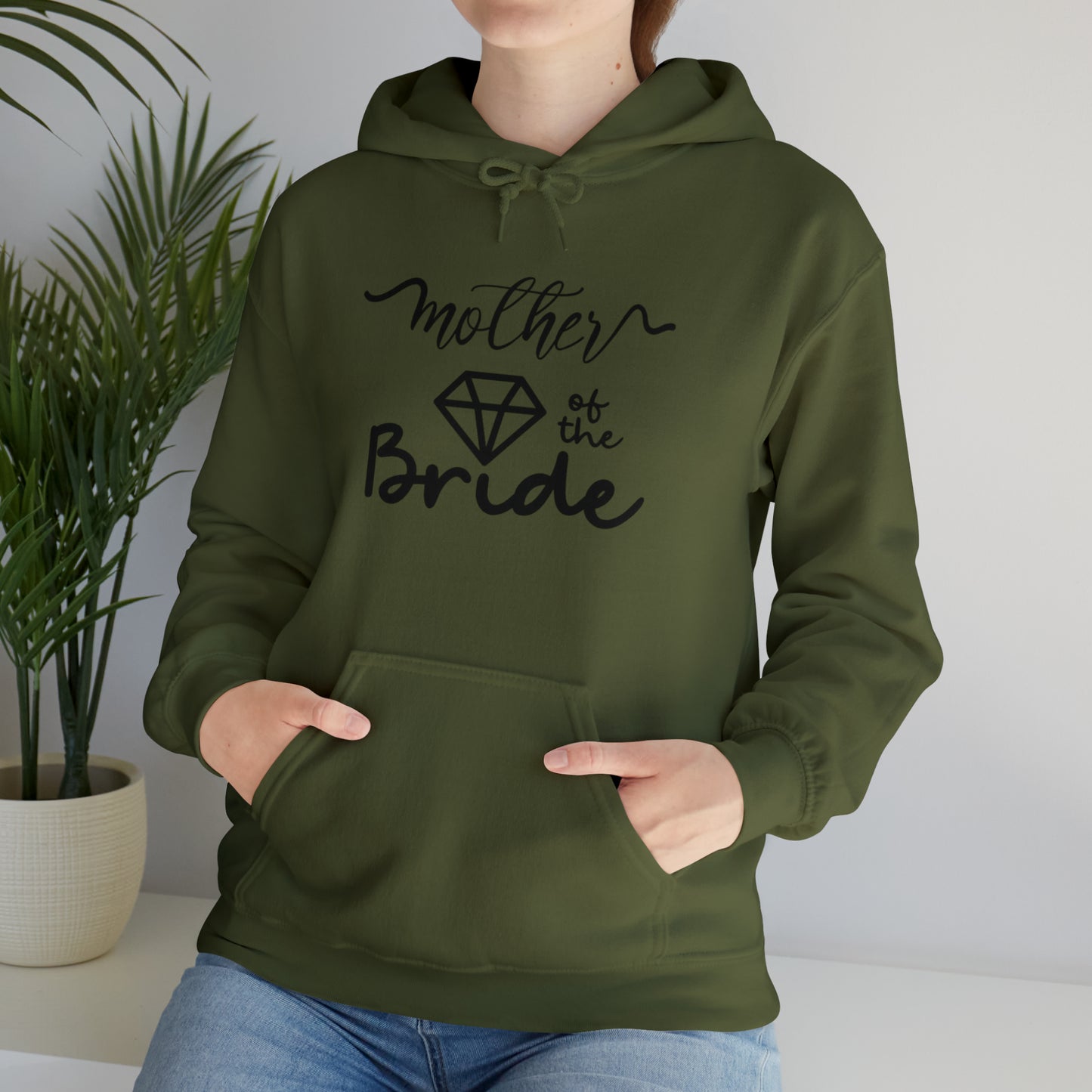 Mother of the bride Hoodie, bridal party clothes, wedding shower gift, Birthday gift for her, gift for him,Galantine gift for her, unisex