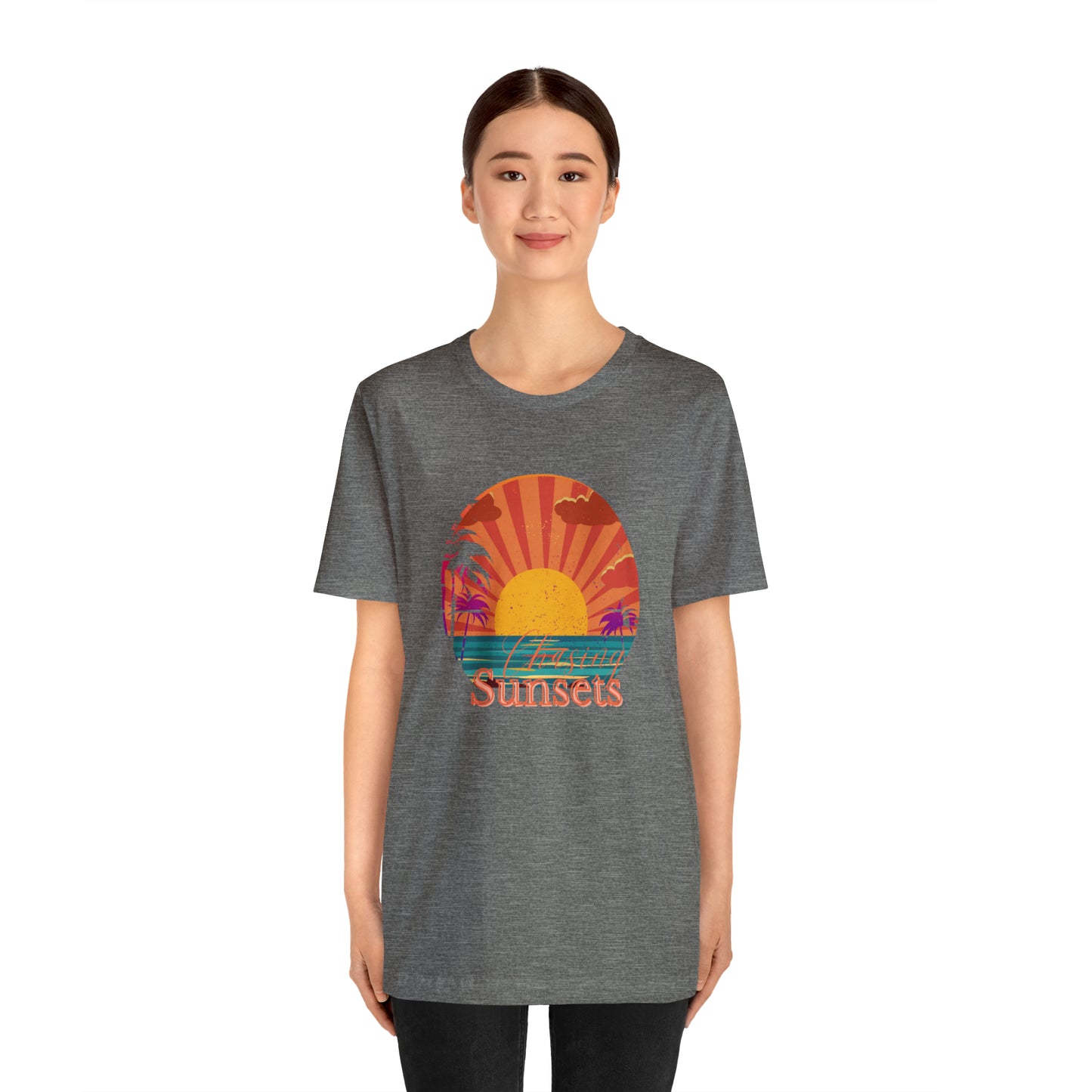Chasing Sunsets shirt Adventurer shirt Good vibes only T shirt gift for her gift for him vacation shirt best friend