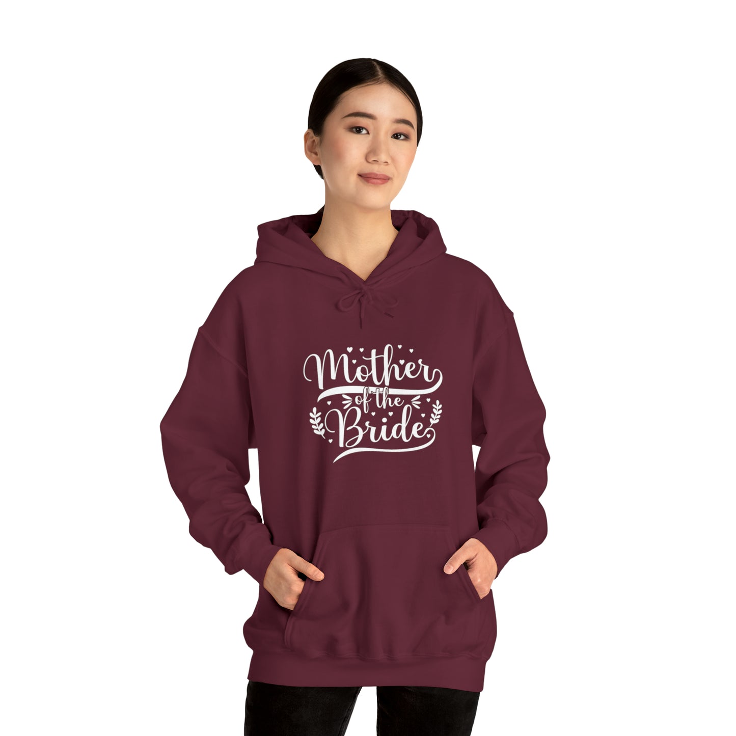 Mother of the bride Hoodie, bridal party clothes, wedding shower gift, Birthday gift for her, Pink gift, Galantine gift for her, unisex