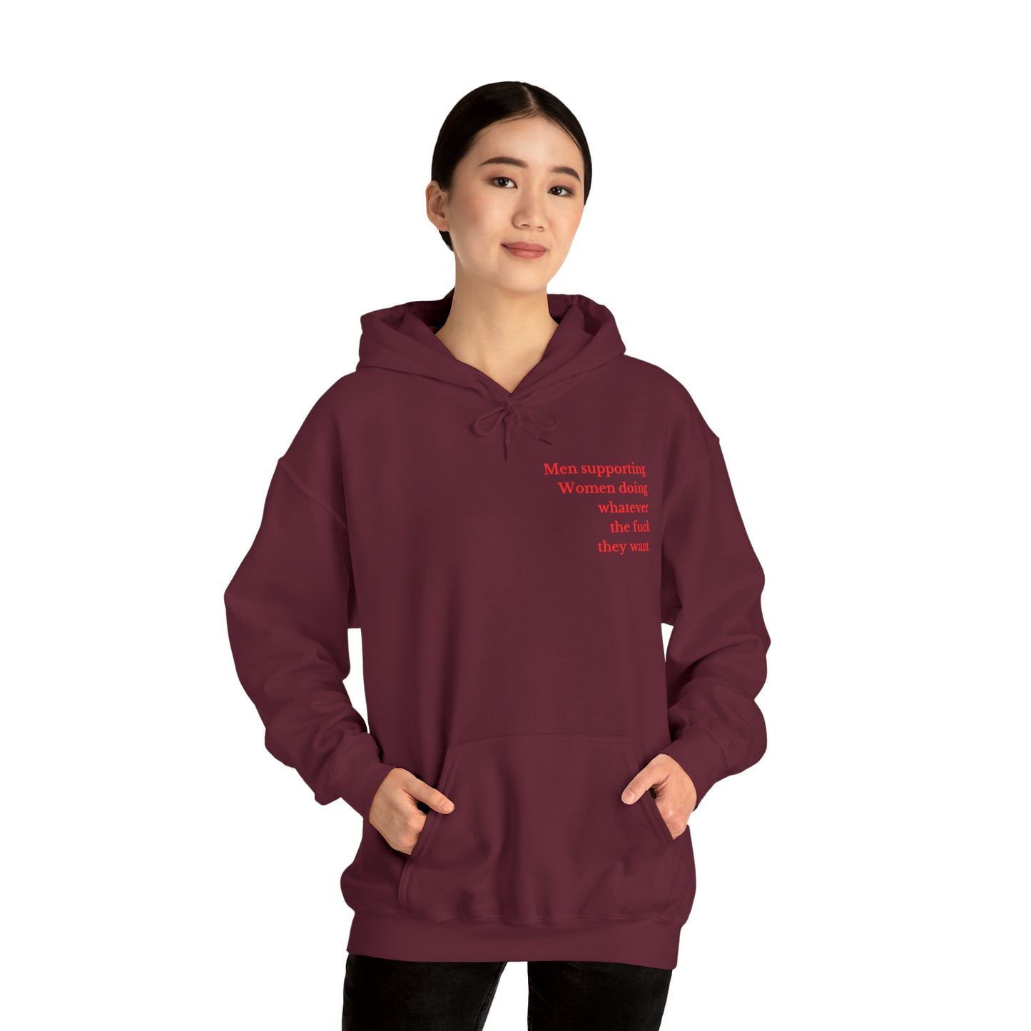 Men supporting women sweater birthday sweater Christmas gifts Sweatshirt Gift for him Gift