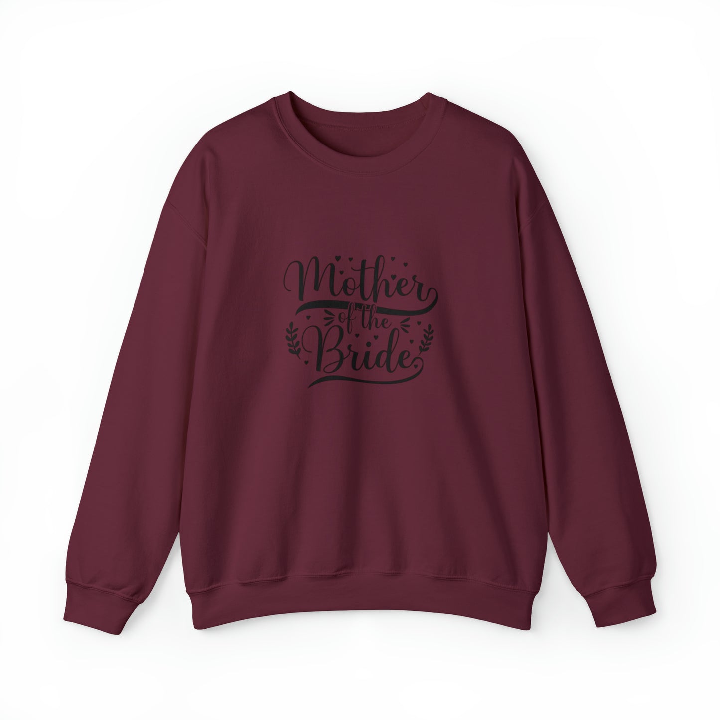 Mother of the bride sweatshirt, wedding attire, gift for Mom, bridal party clothes, yoga wear for her, for him, Birthday gift for her