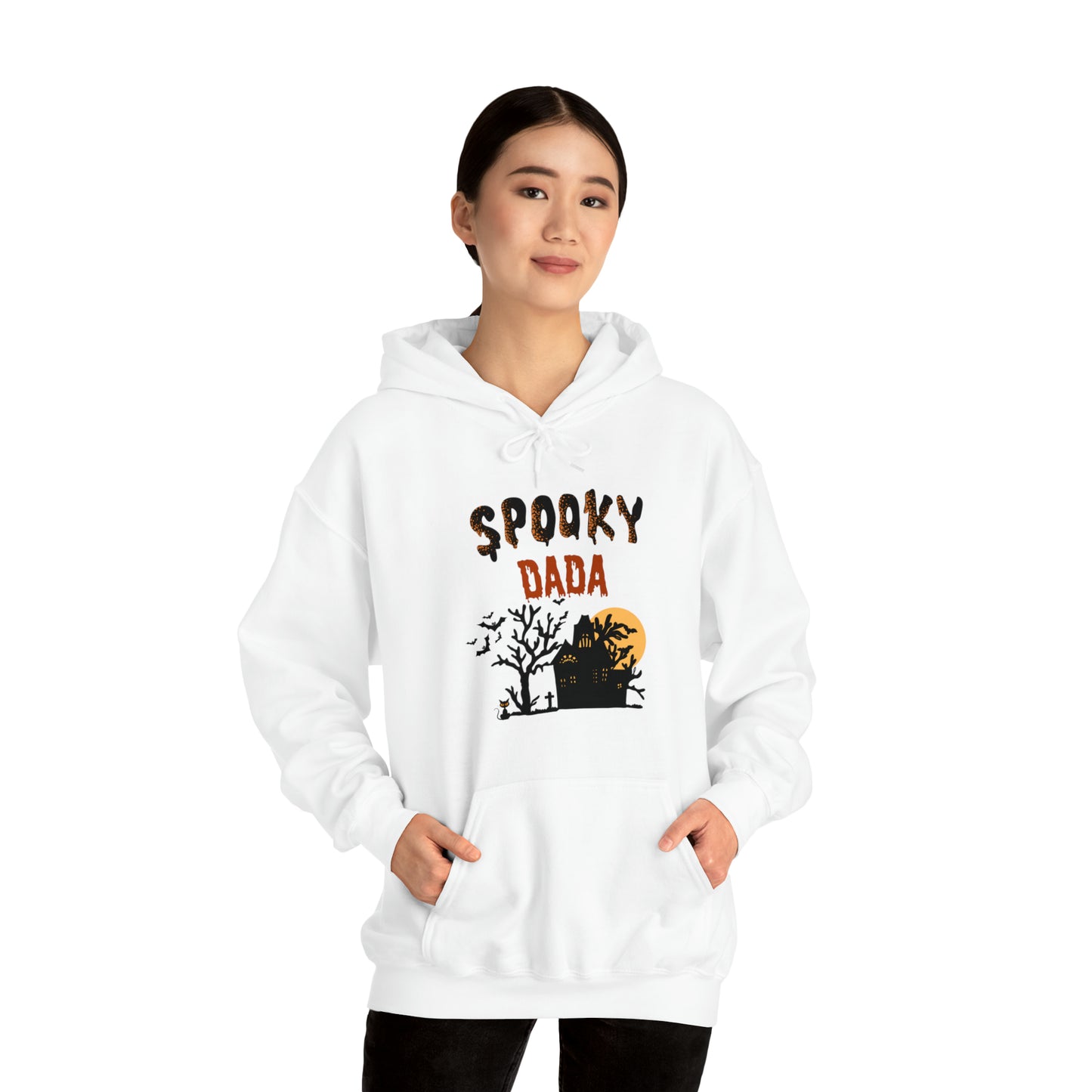 Spooky Dad Halloween Sweatshirt, Daddy haunted house sweatshirt Funny Halloween Horror sweater Halloween Sweatshirt, Halloween Tee, unisex
