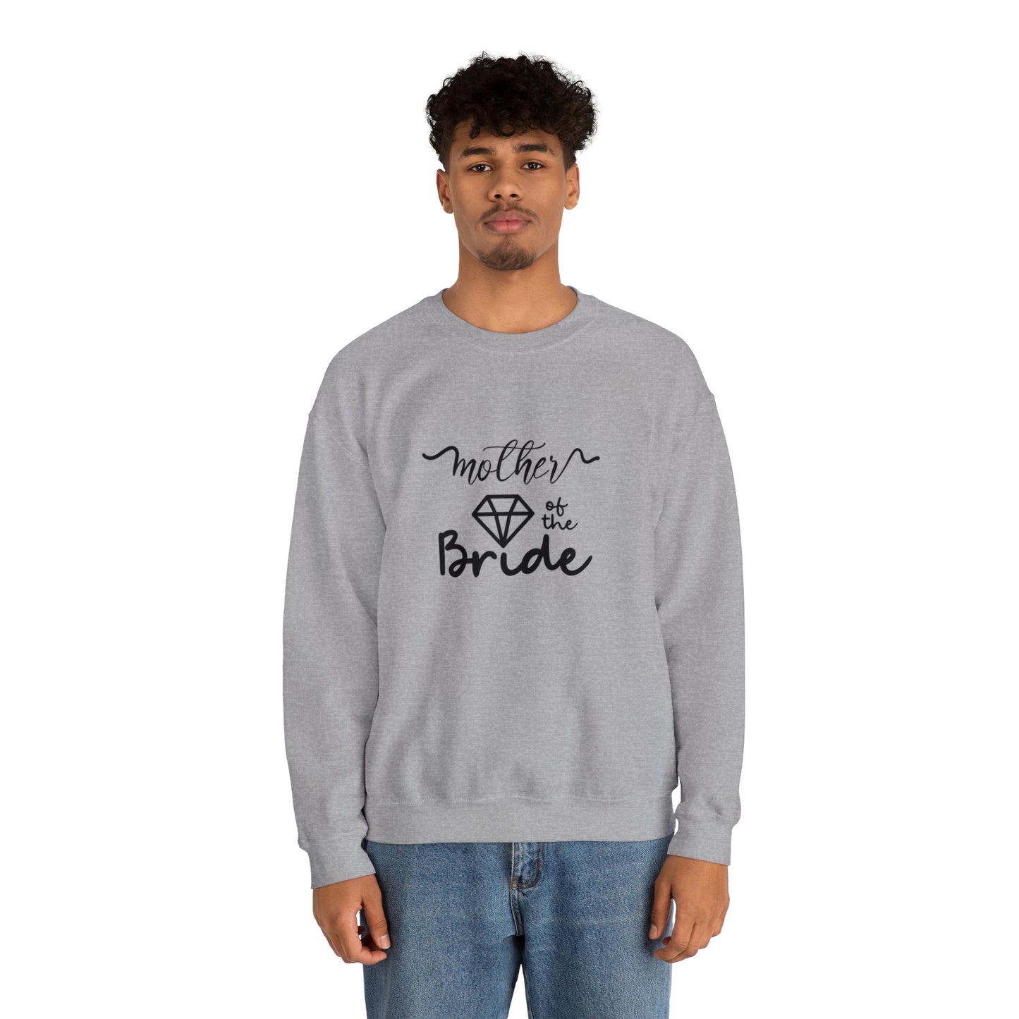 Mother of the bride sweatshirt, wedding attire, gift for Mom, bridal party clothes, yoga wear for her, for him,Birthday gift for her