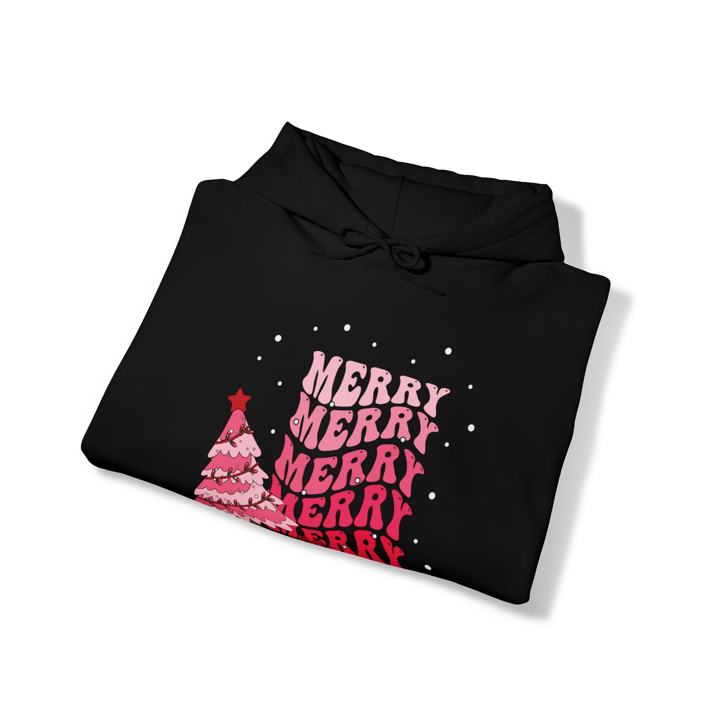Festive AF hoodie blue Merry Bright Christmas Sweatshirt for Women Men Christmas Sweater Holiday Christmas gift for her gift for him