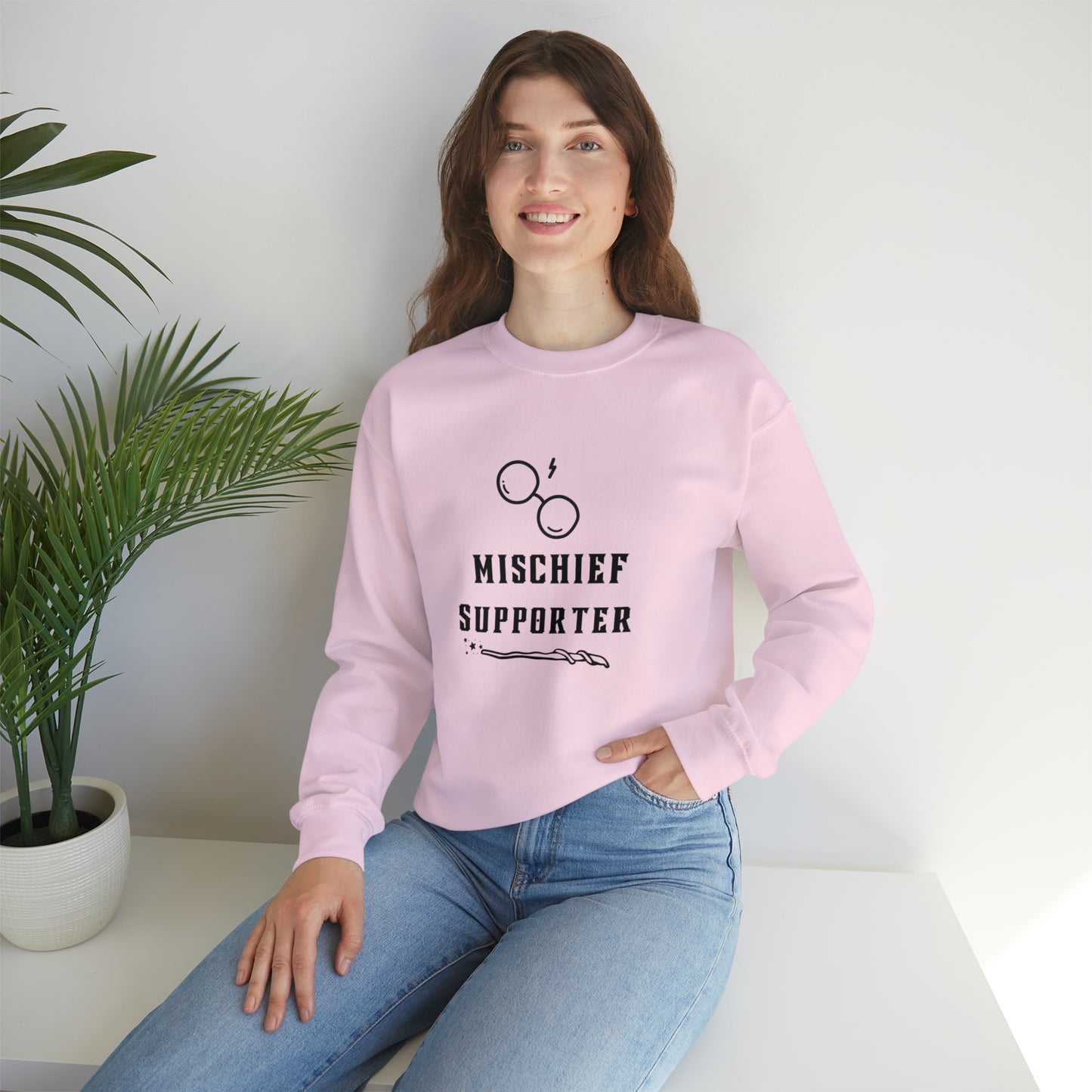 Mischief Manager Hogwarts Alumni sweatshirt, Universal Studios Shirts, wizard House School Merry Christmas gift for her gift for him sweater